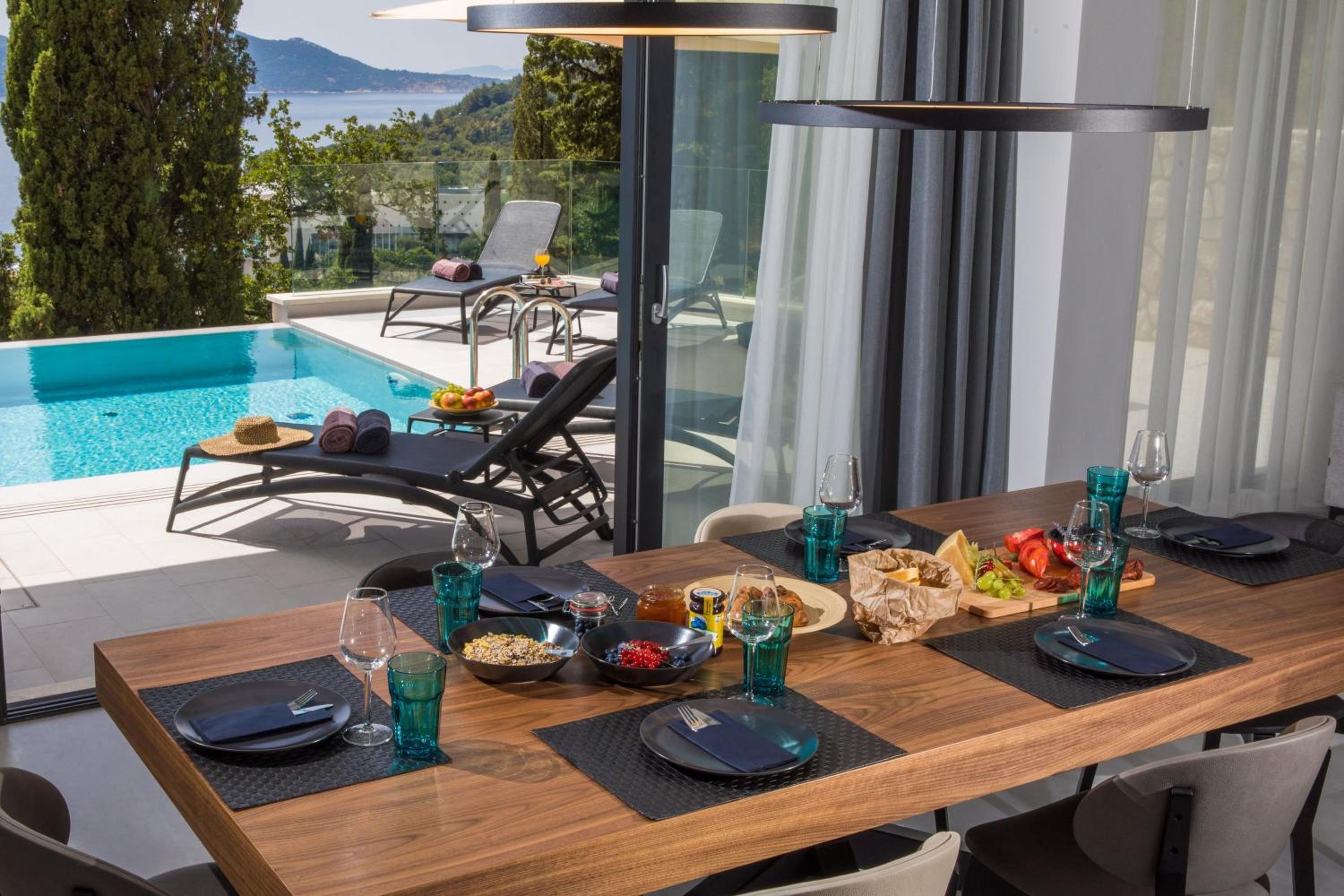 Magnificent Orasac Villa 5 Bedrooms Orasac Splendor Villa Stunning Sea View