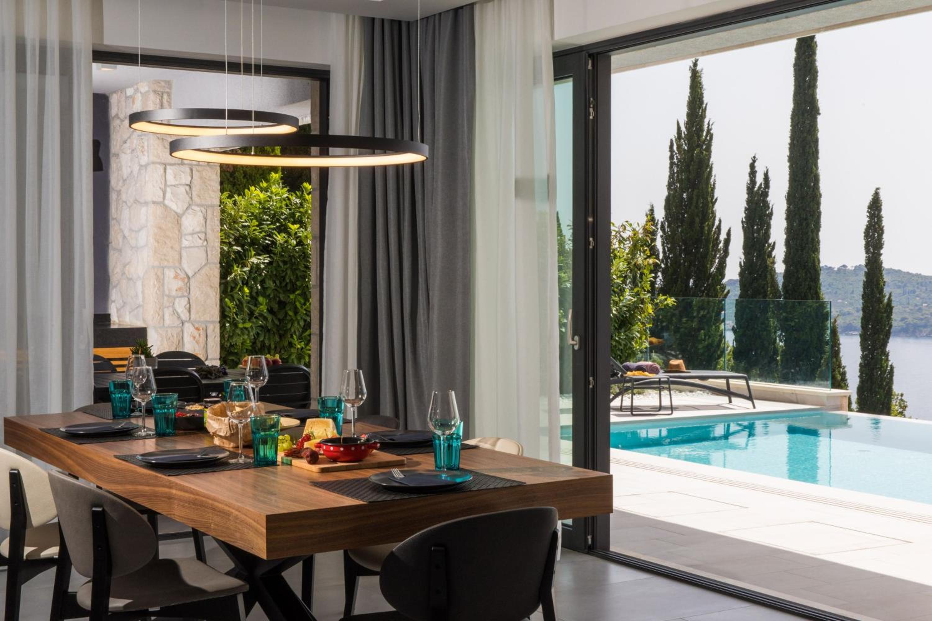 Magnificent Orasac Villa 5 Bedrooms Orasac Splendor Villa Stunning Sea View