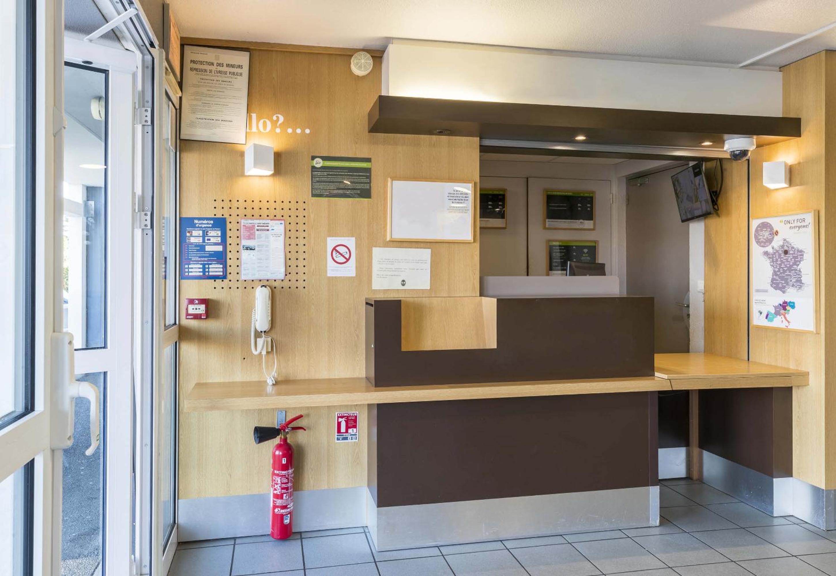 hotel reception