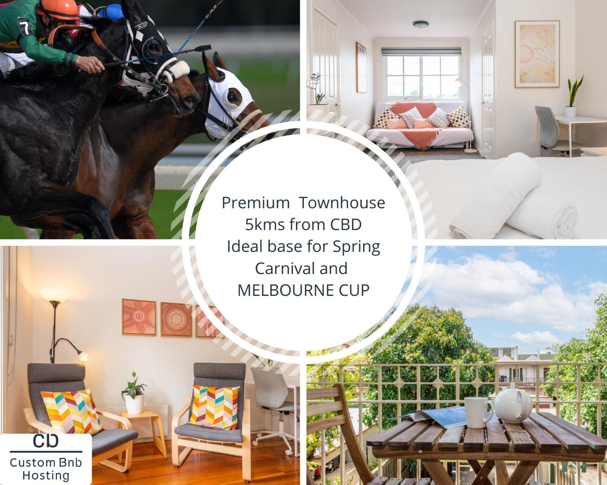 Brunswick 3bdrm townhouse, with parking by Custom Bnb Hosting