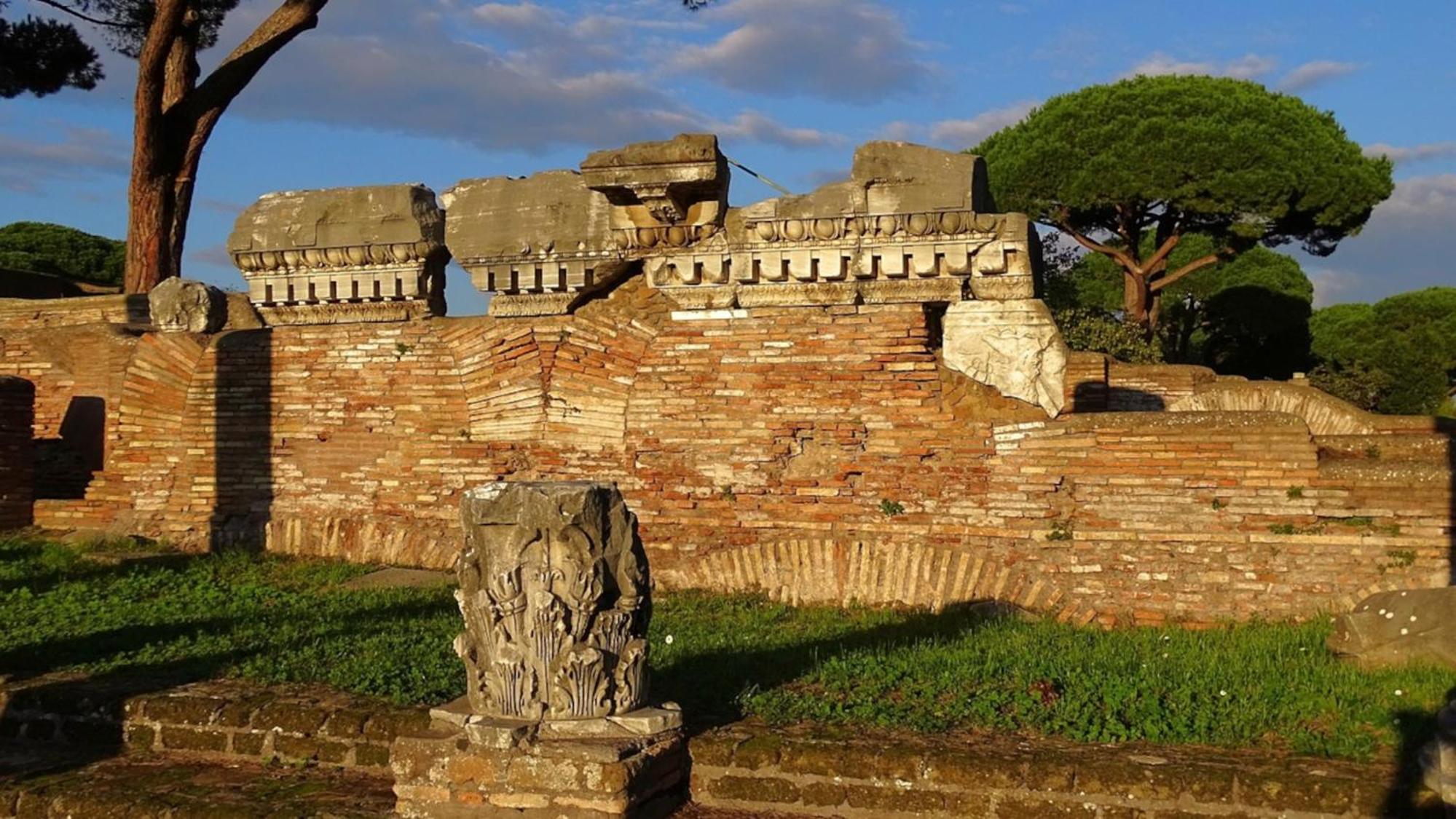 Felici’s apartment agli scavi di Ostia Antica