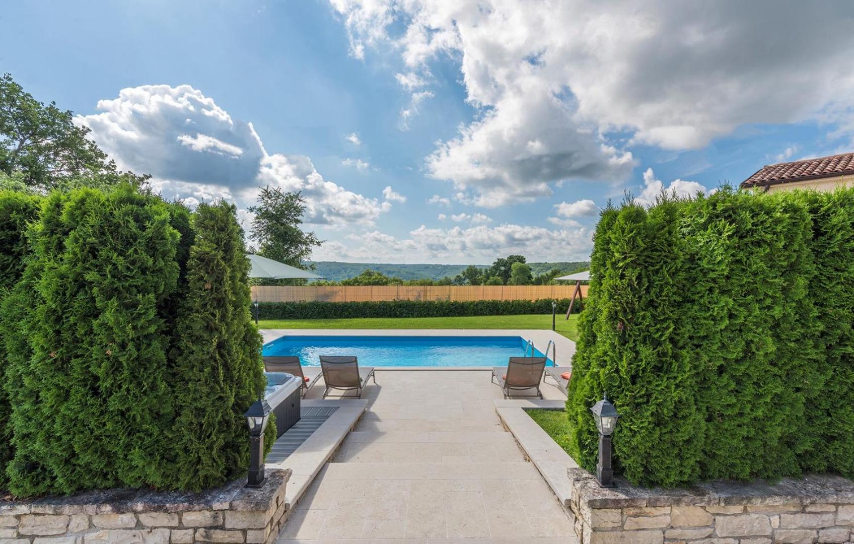 Villa Vernier with Private Pool and Jacuzzi view 2