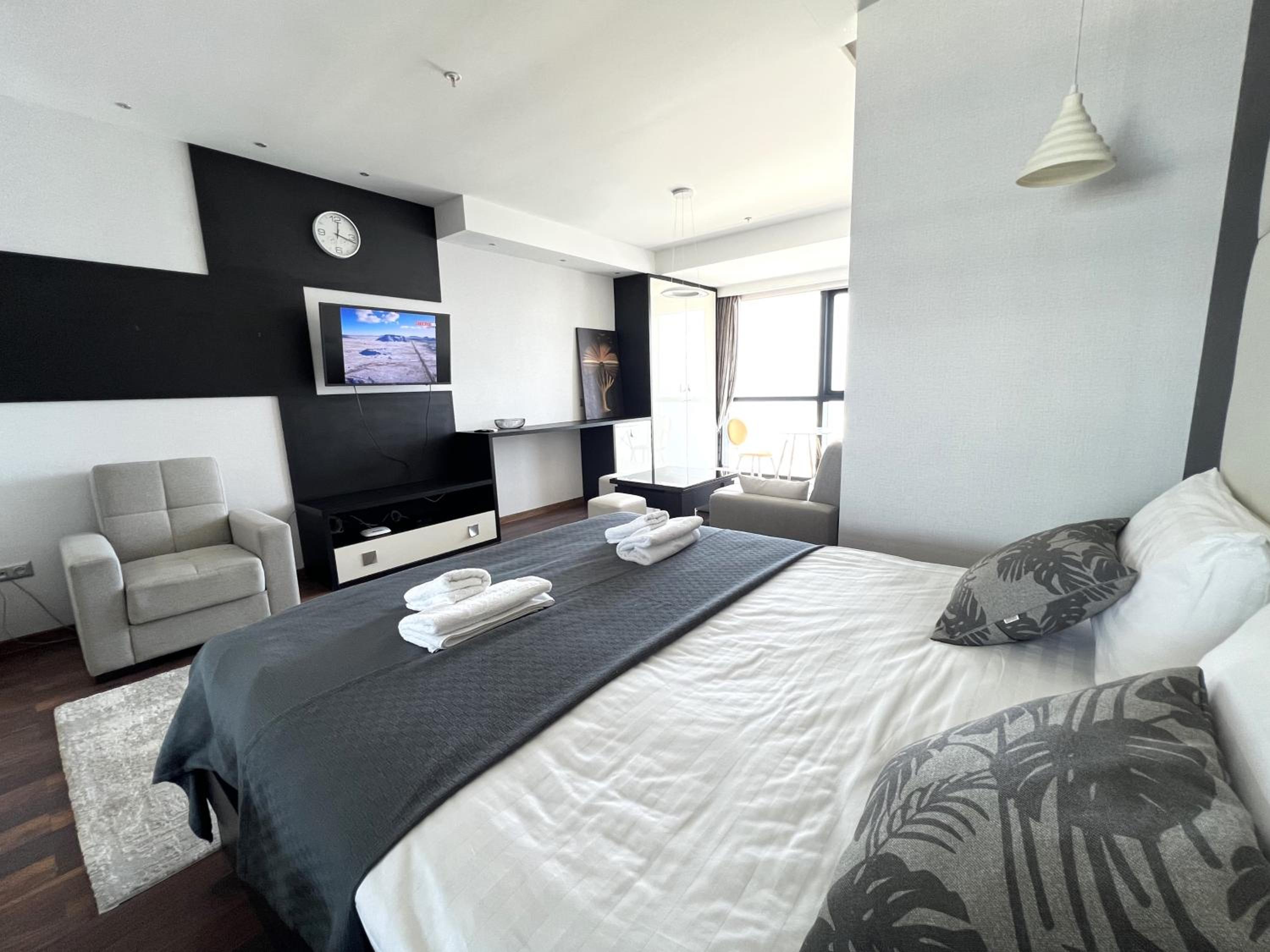 Beachfront apartments at Porta Batumi Tower view 2