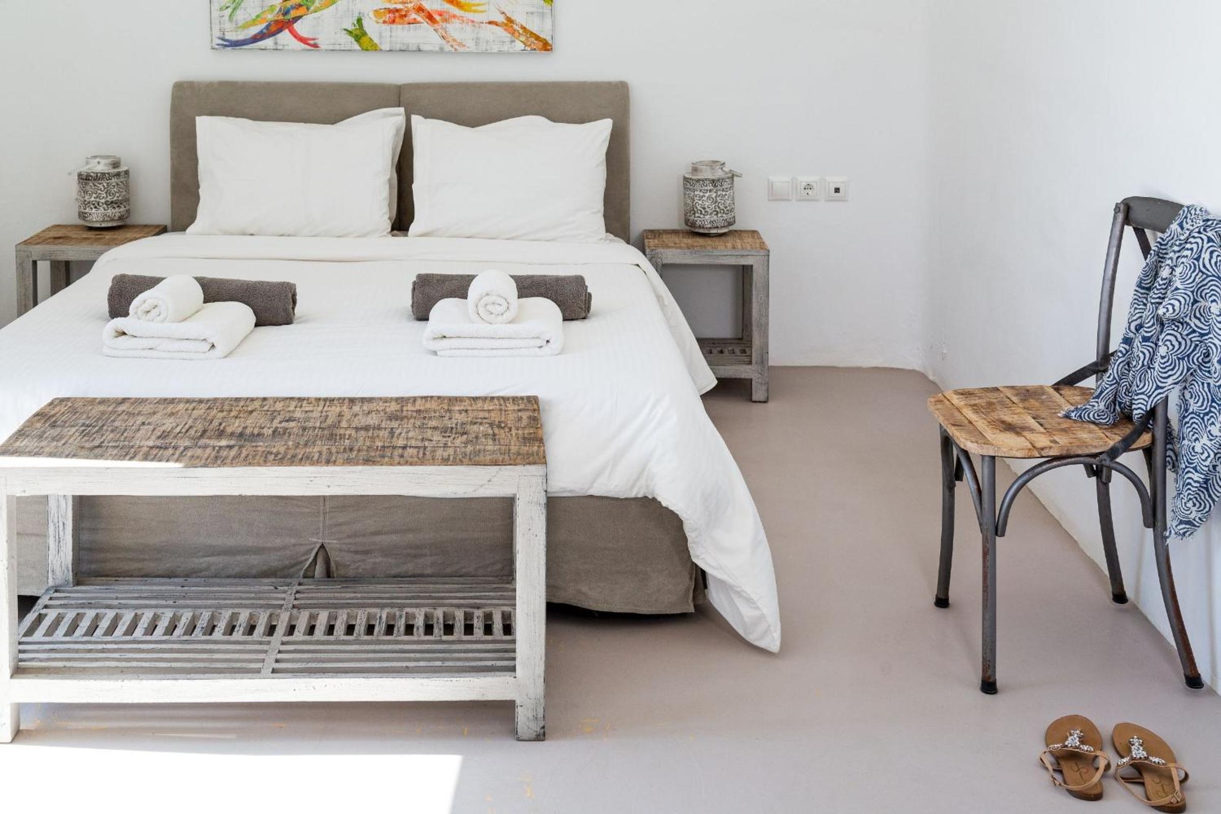 Elegant Mykonos Villa - Private Pool - Villa Atmos - 3 Bedrooms - Sea View - Panormos photo 2