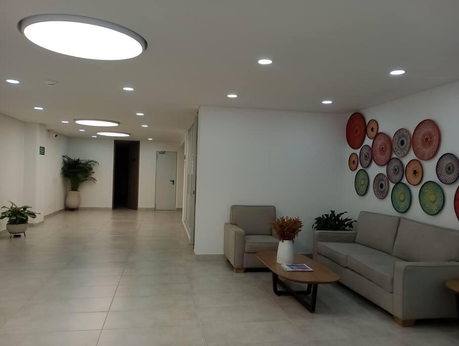 Aparta Estudio de Lujo Bogotá Zona chapinero con Excelente vista de la ciudad