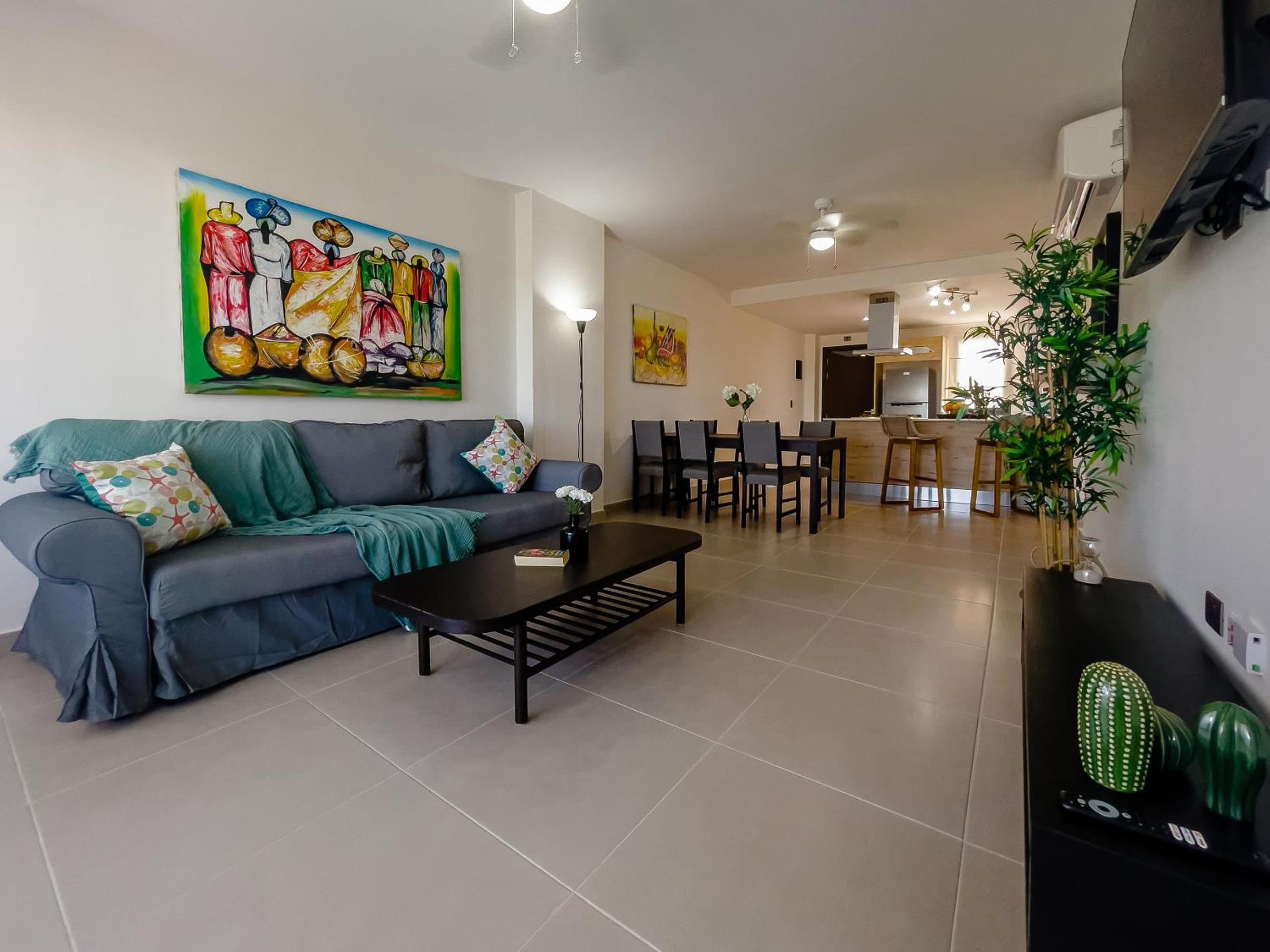 Space and comfort for your beach vacation