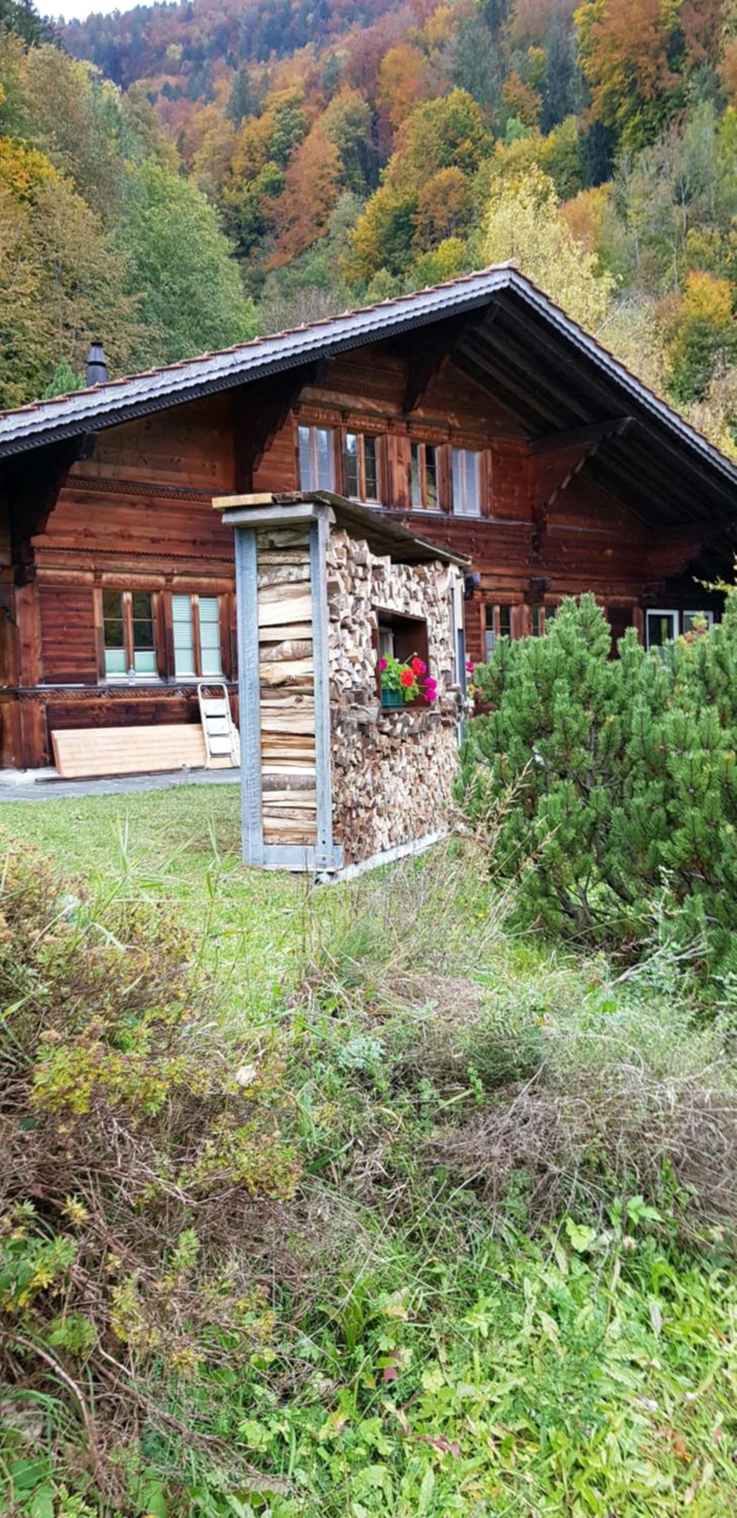 Gemütliche FeWo mit Sauna inmitten der Berge