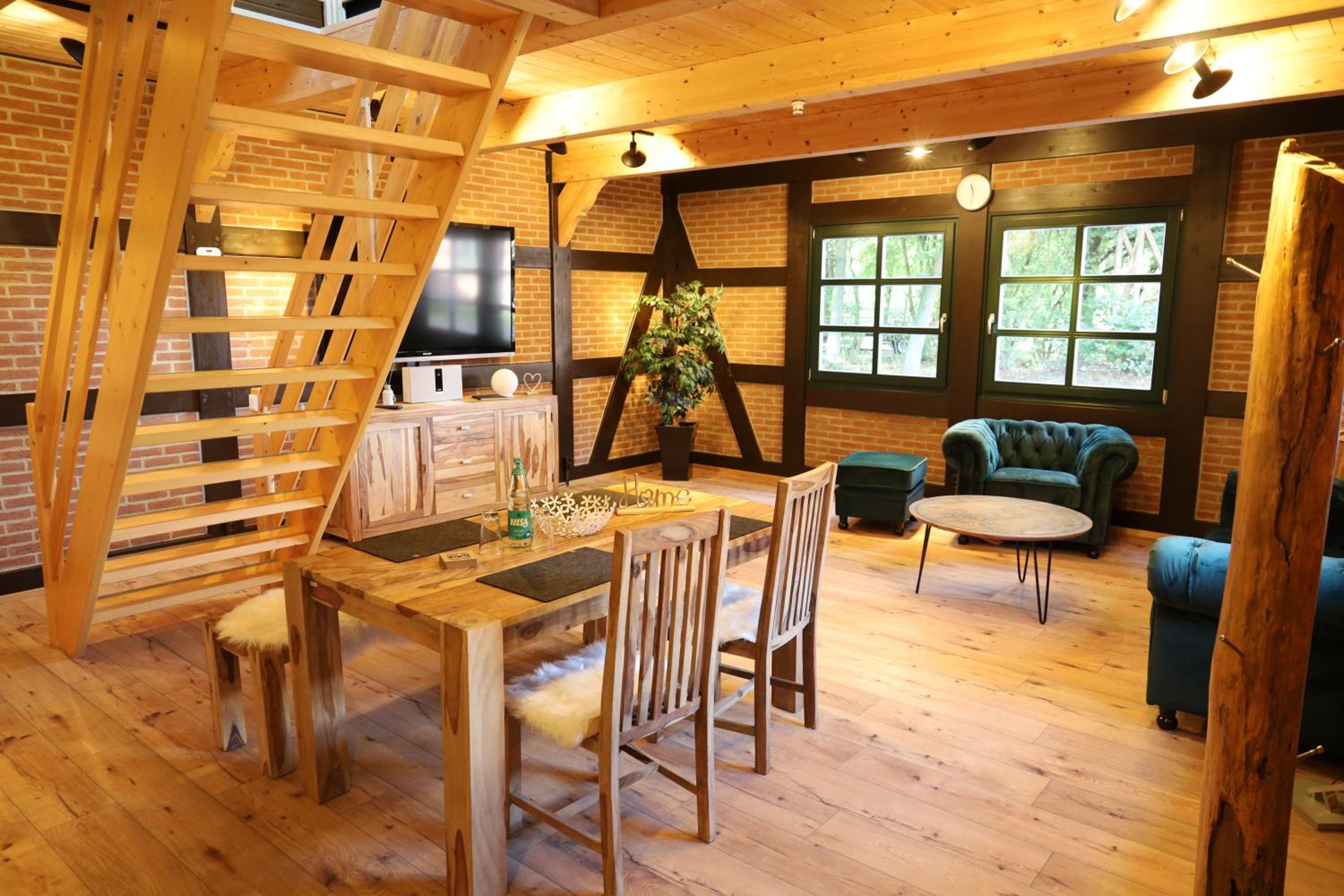 Ferienhaus auf dem Gestüt Lohhof mit wenn gewünscht Kinderreiten