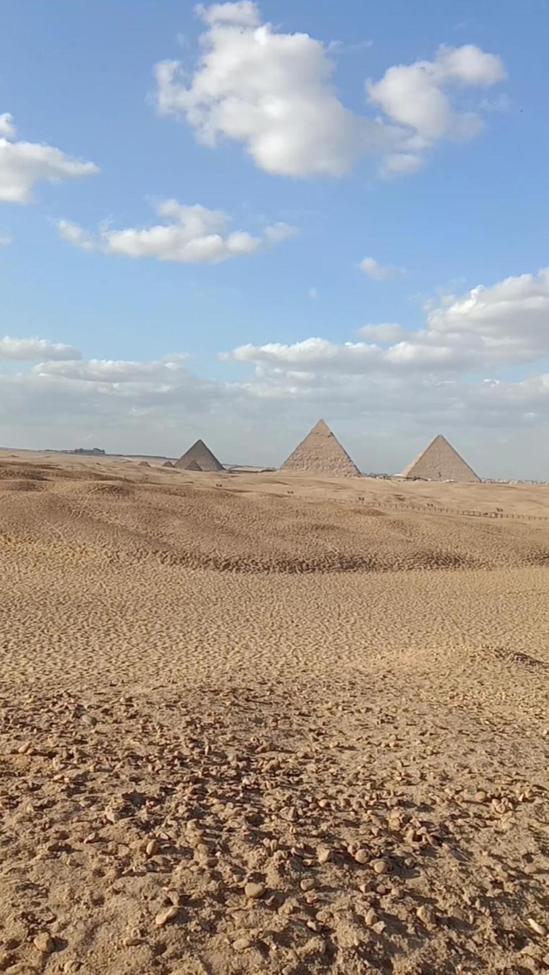 Pyramids sunrise