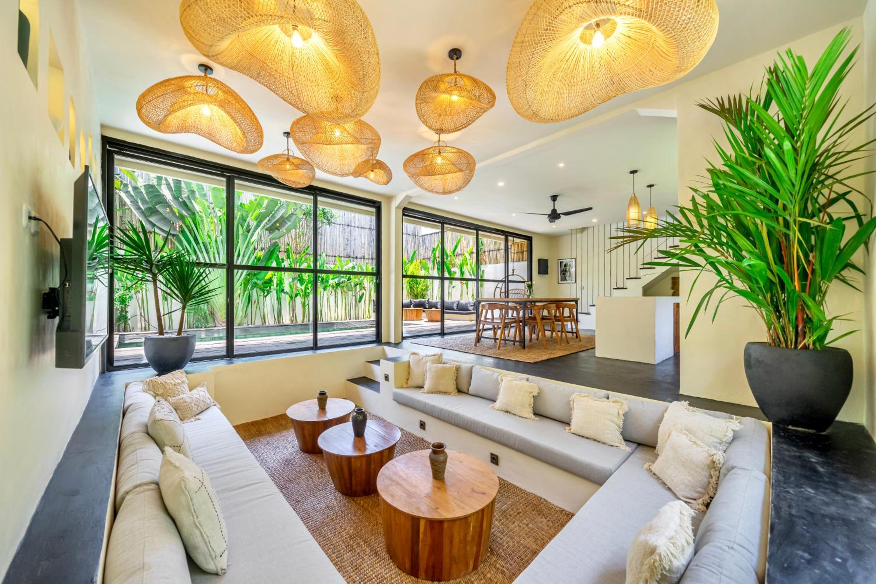Villa Mao Brand New 3BR Villa AC Living at Pererenan Canggu view 5