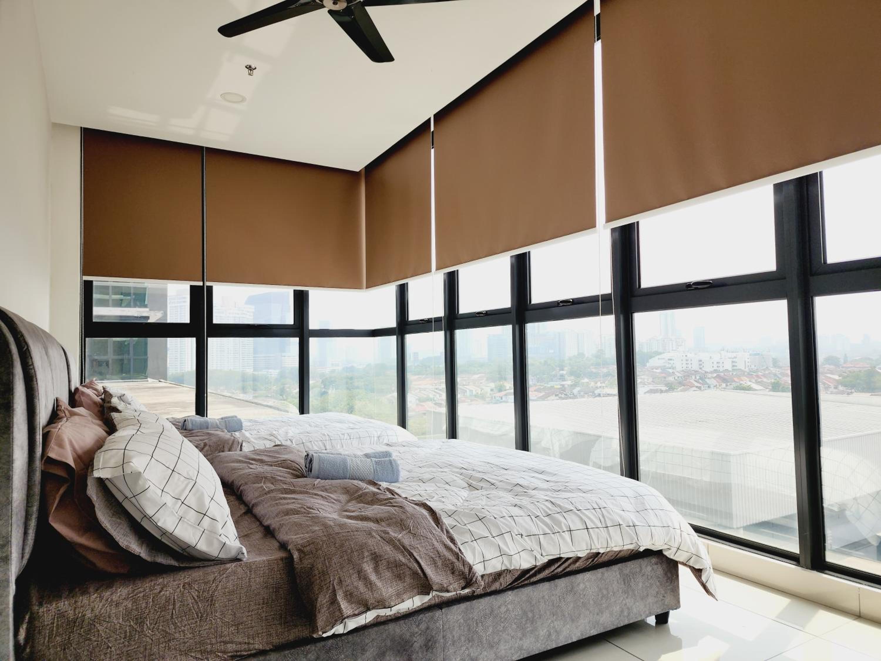 2 Rooms Cozy Stay Night View With Workspace#8Pax#1U#Damansara photo 5