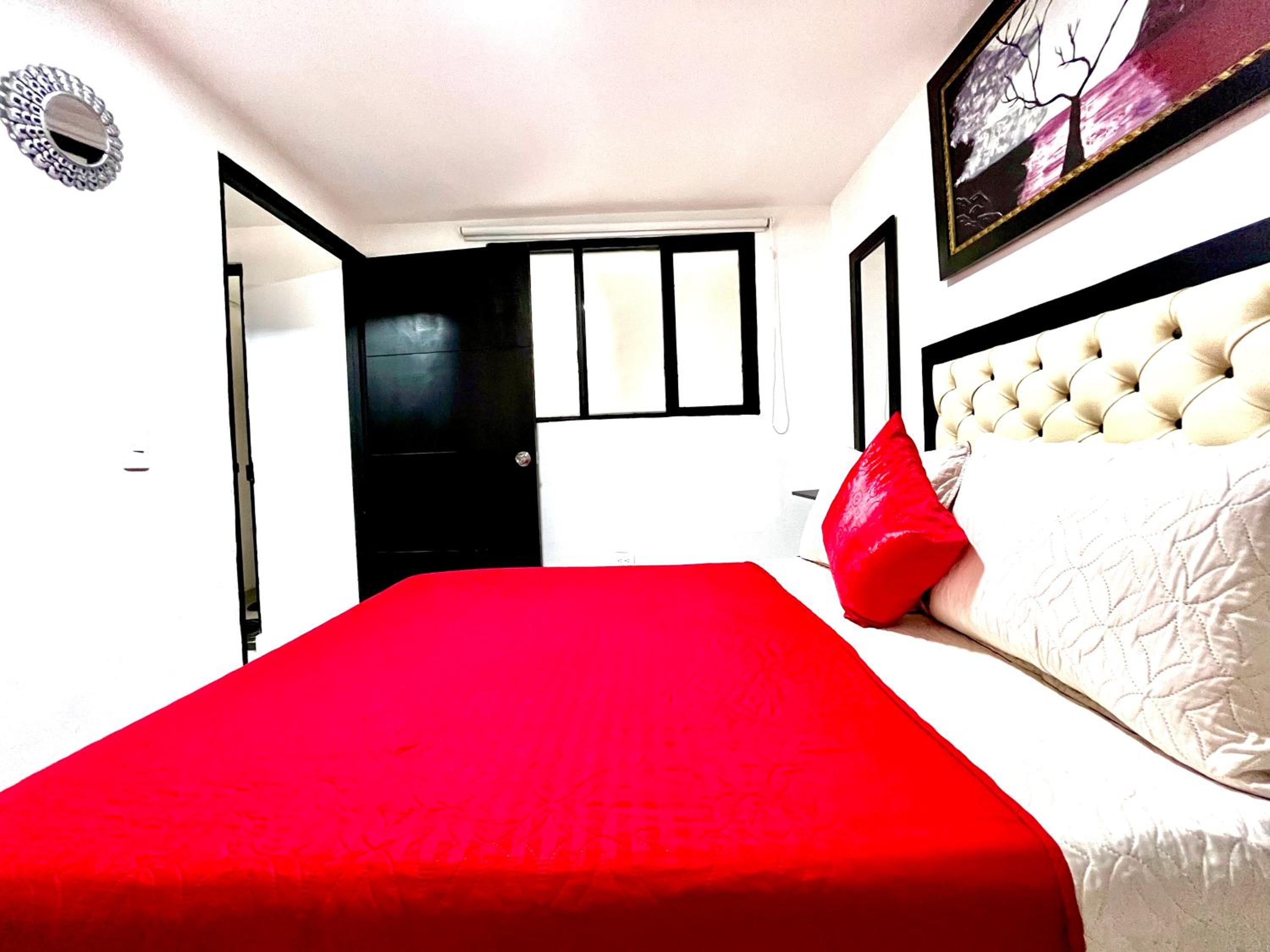 Edificio Victory Medellin - Apartamentos Acogedores y Equipados 100MB Wi-Fi, Central & Terraza Compartida