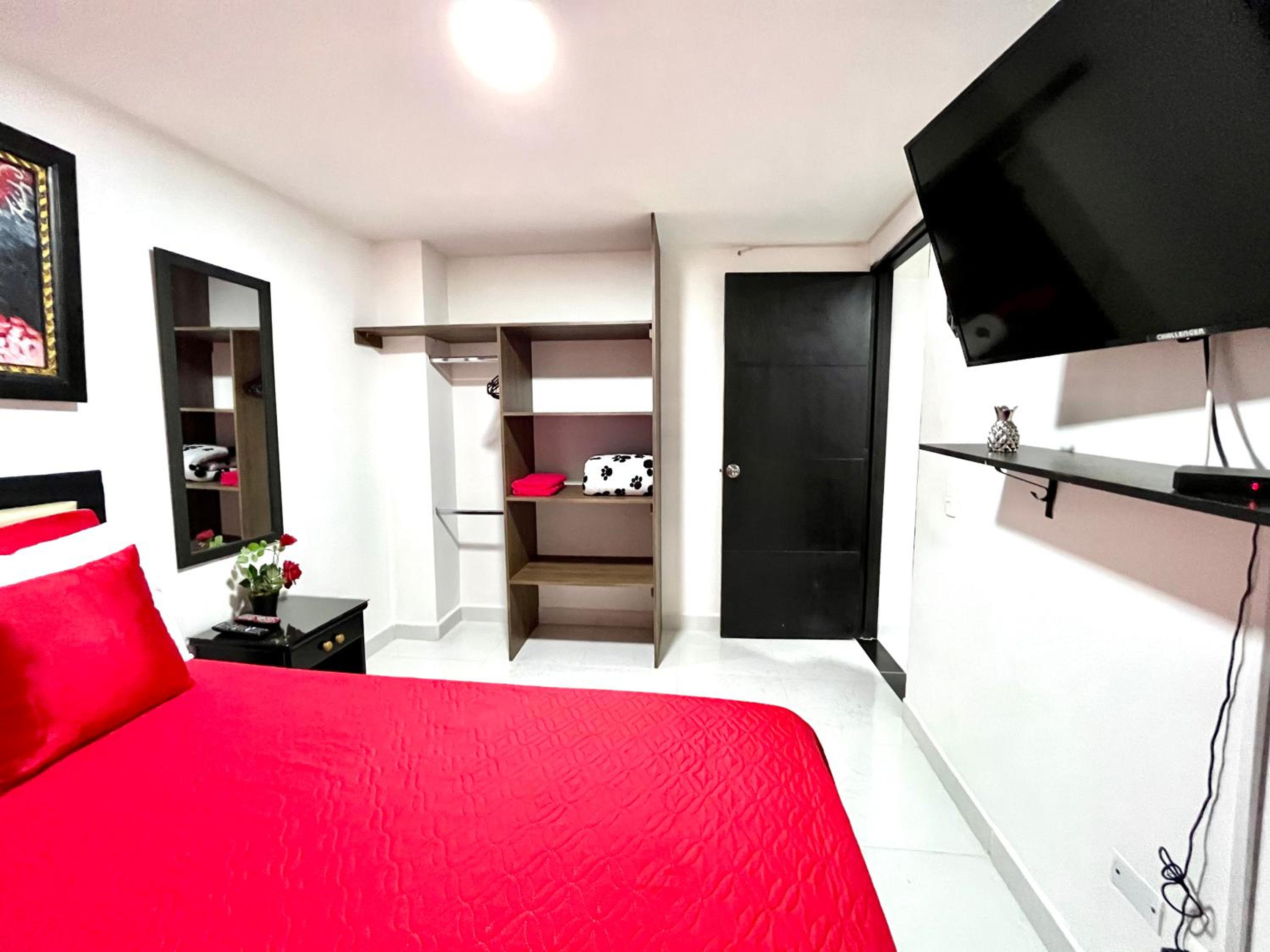 Edificio Victory Medellin - Apartamentos Acogedores y Equipados 100MB Wi-Fi, Central & Terraza Compartida