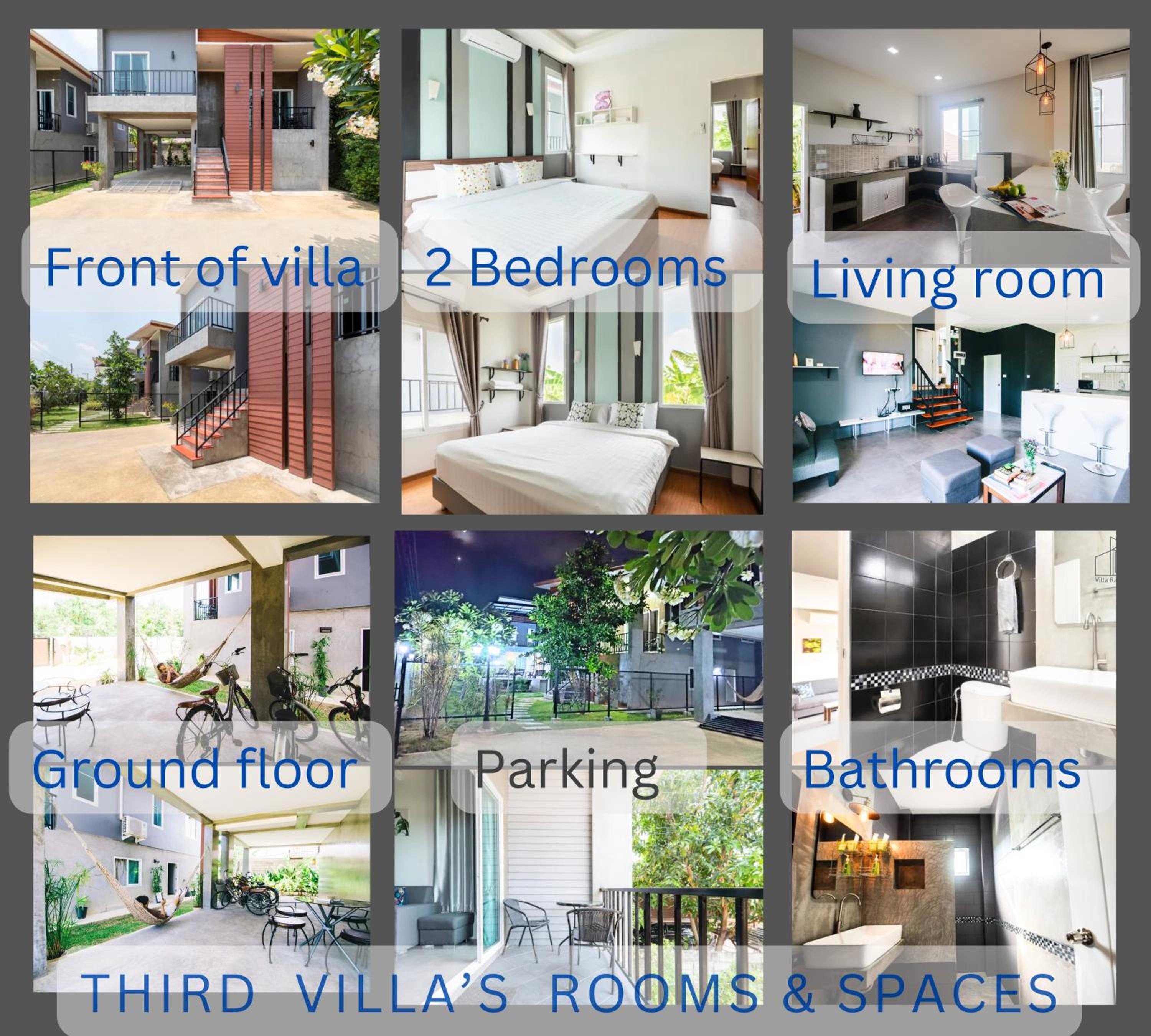 Villa Rajapruek 3 Villa Estates For A Group Daily Maid and Butler
