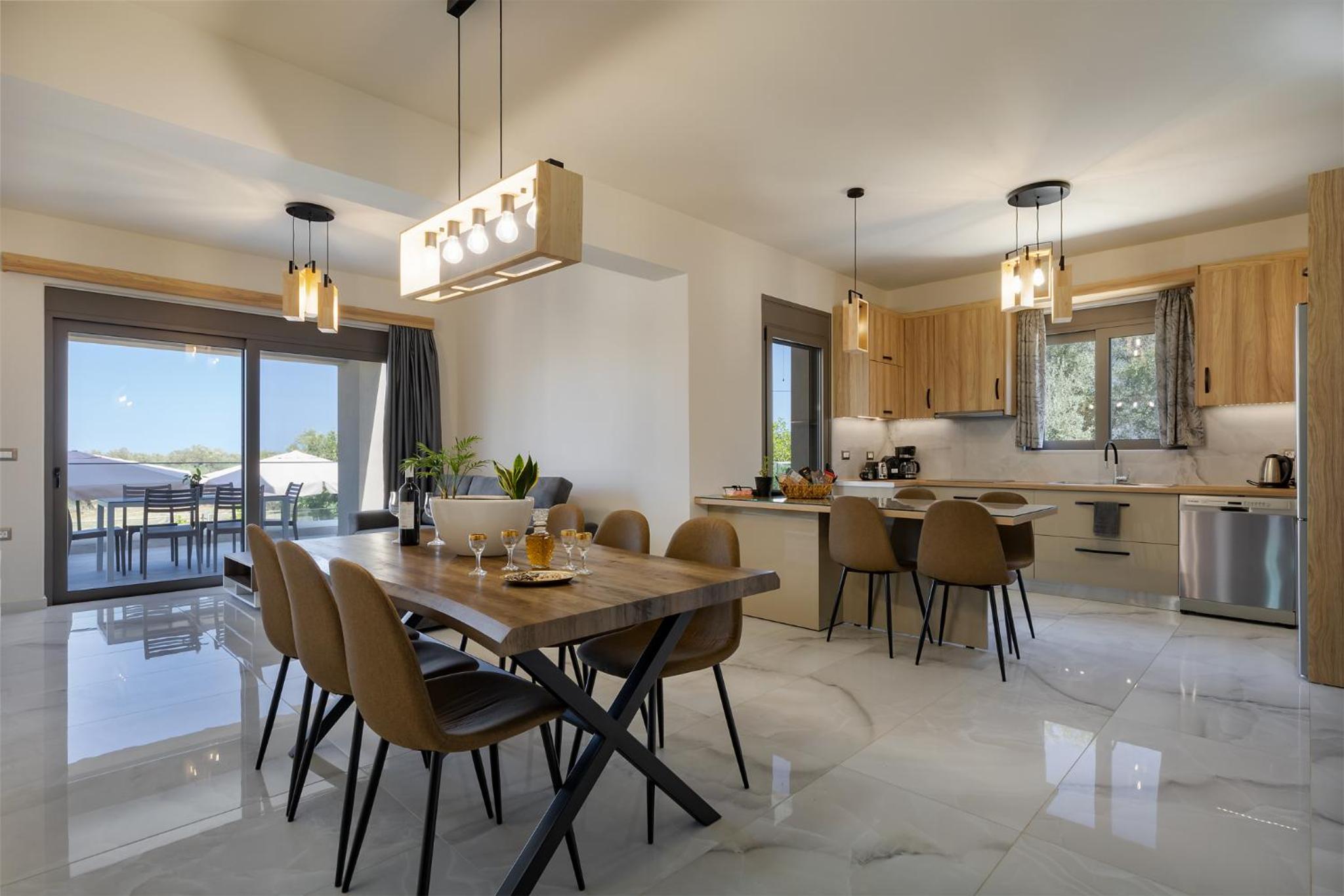 Chris and Stratos villa with private ecologic pool and kid's playground! view 4