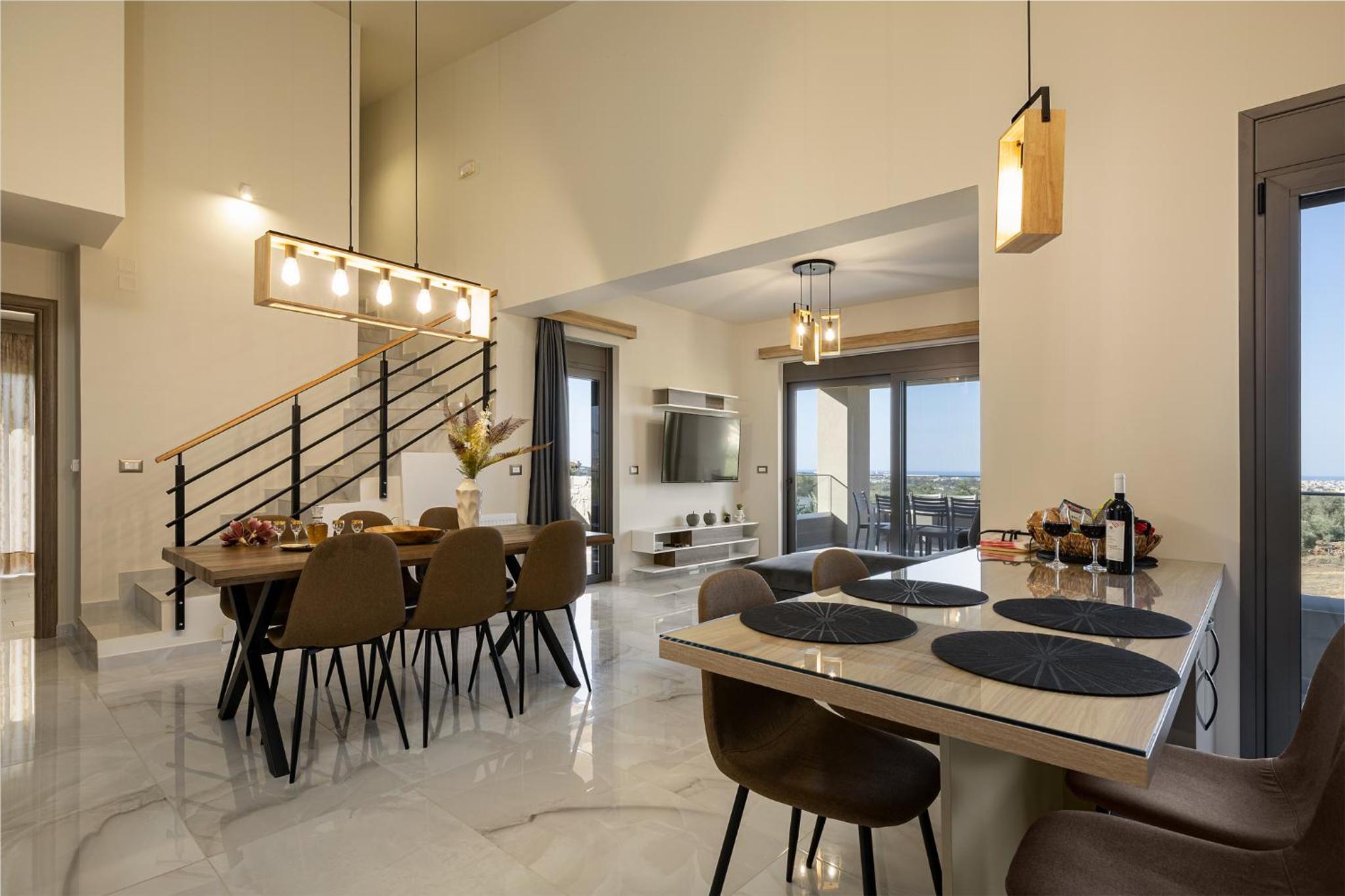 Chris and Stratos villa with private ecologic pool and kid's playground! view 3