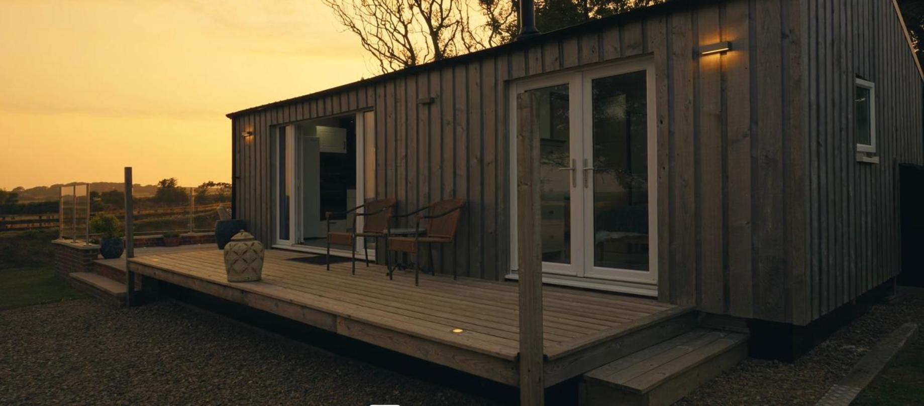 Romantic Hot Tub Lodge Stunning Views view 2