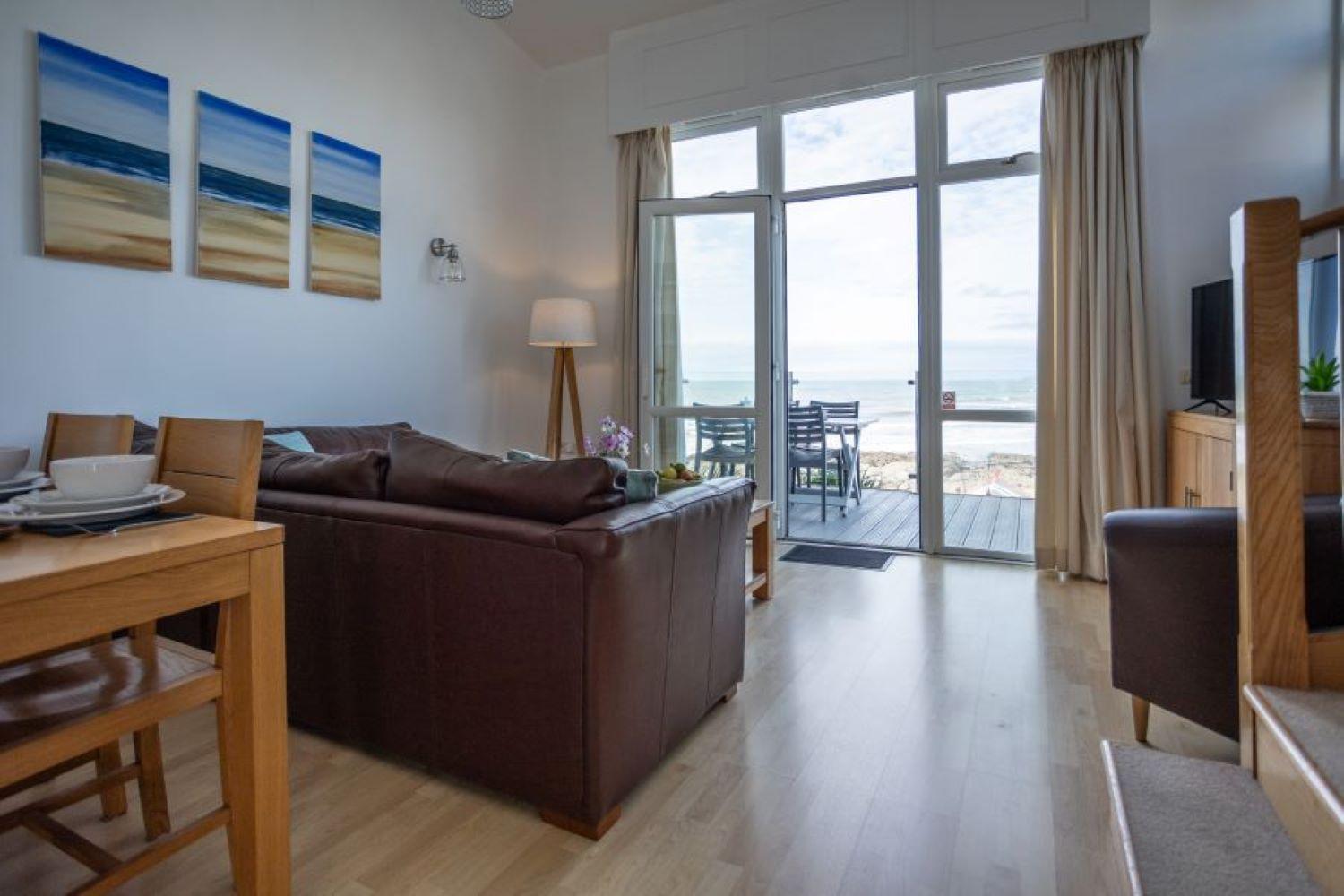 2 Bed Beach House in a fantastic sea front setting view 2