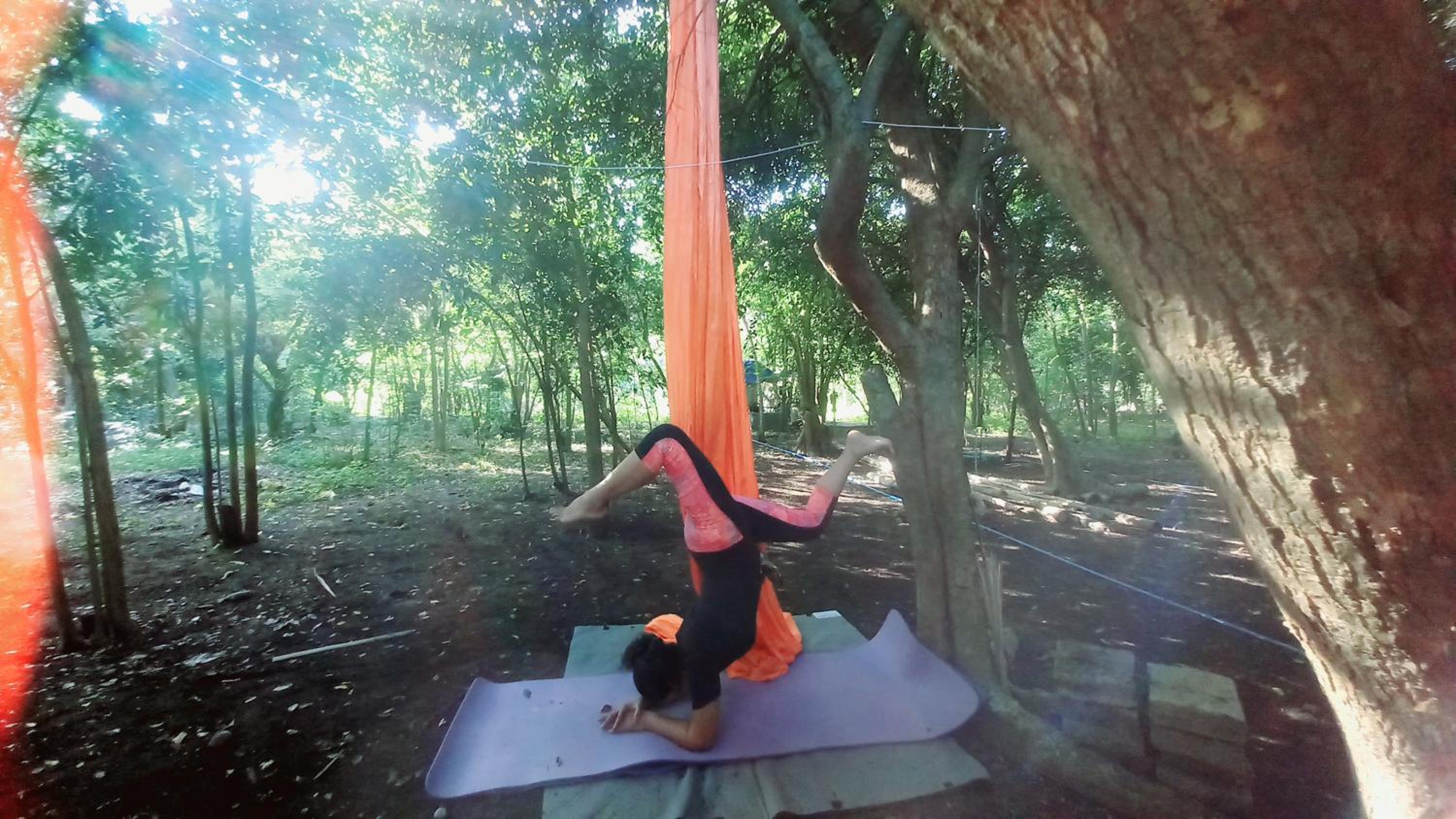 JUNGLE AERIAL ARTS NAMASTE LA UNION Chi fan kubo 2pax