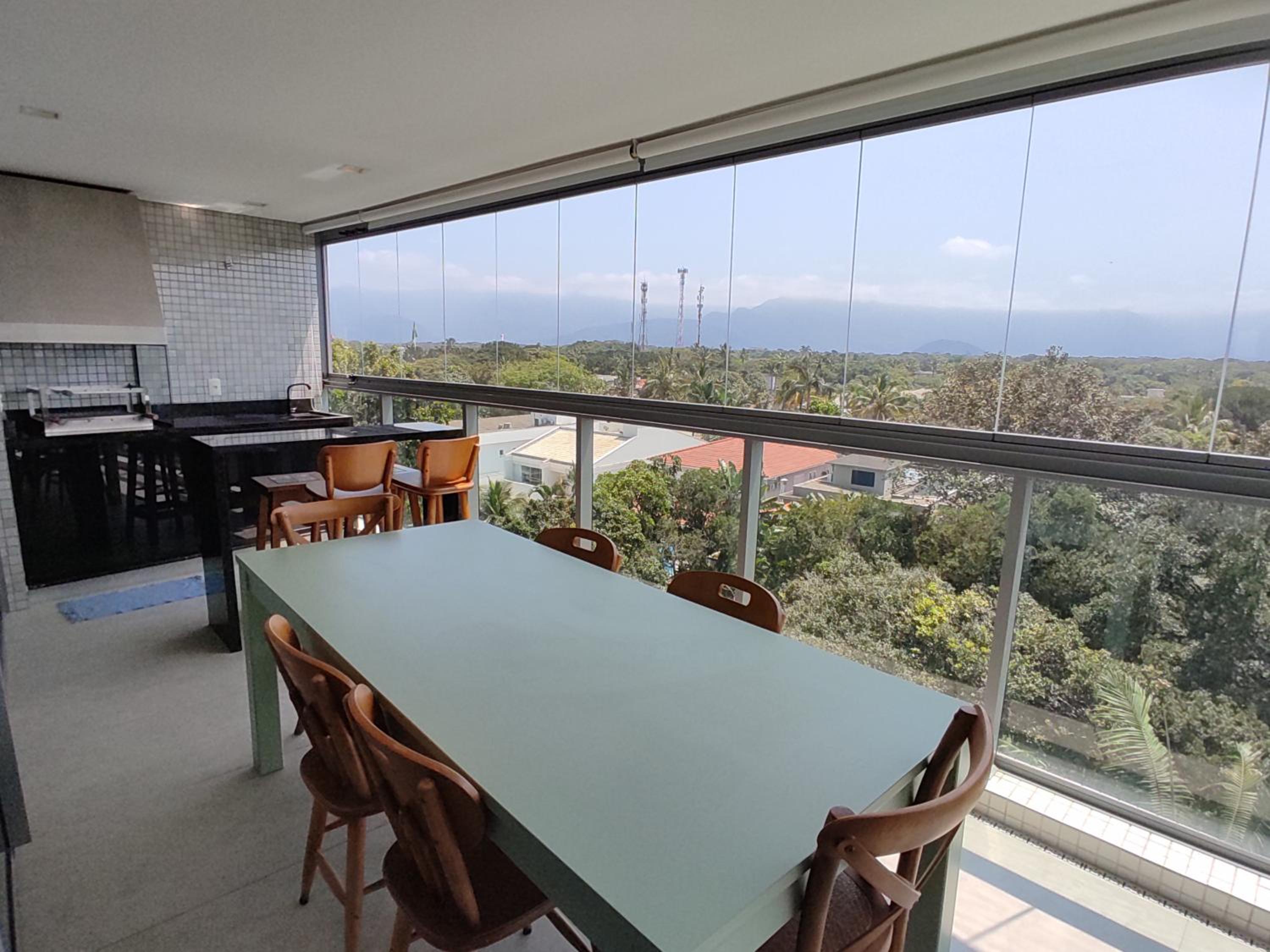Ed San Sebastian pé na areia na Riviera com 2 dormitórios