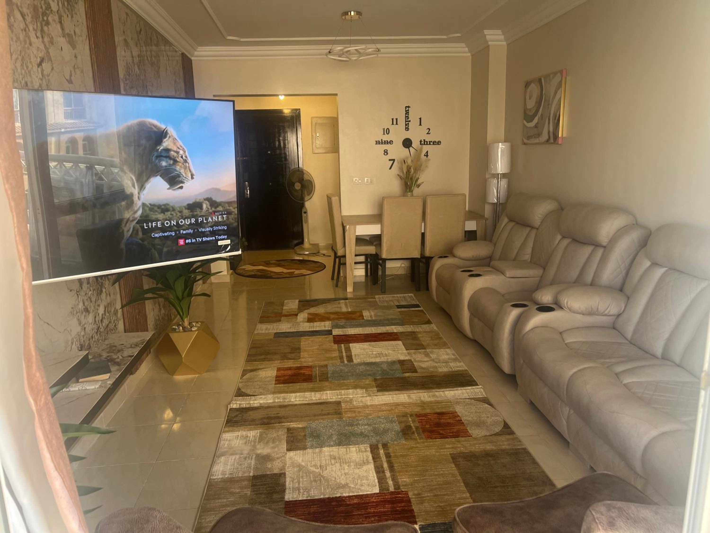 Luxurious VIP Apartment in Madinaty Furnished with High End Hotel Furniture