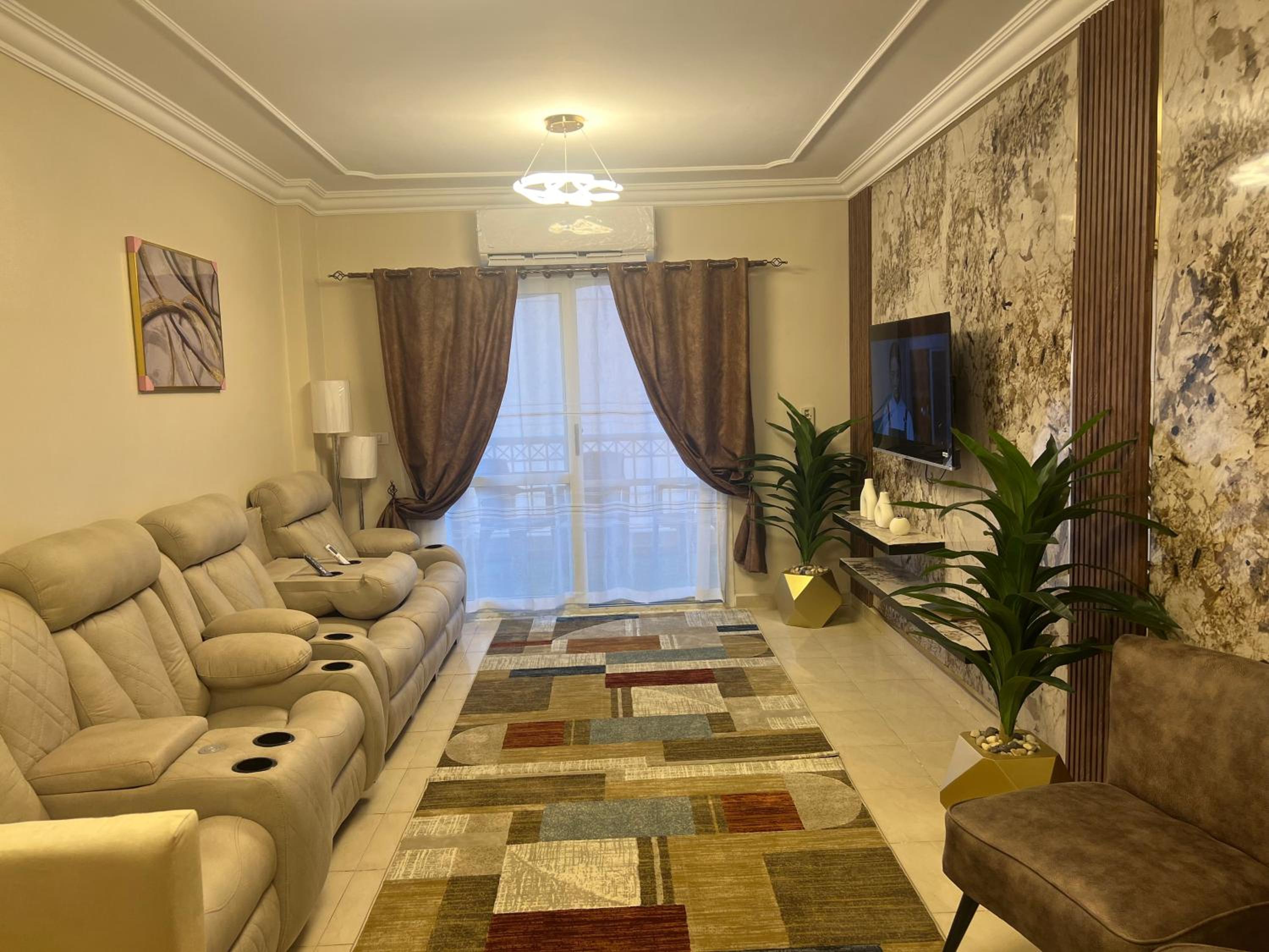 Luxurious VIP Apartment in Madinaty Furnished with High End Hotel Furniture