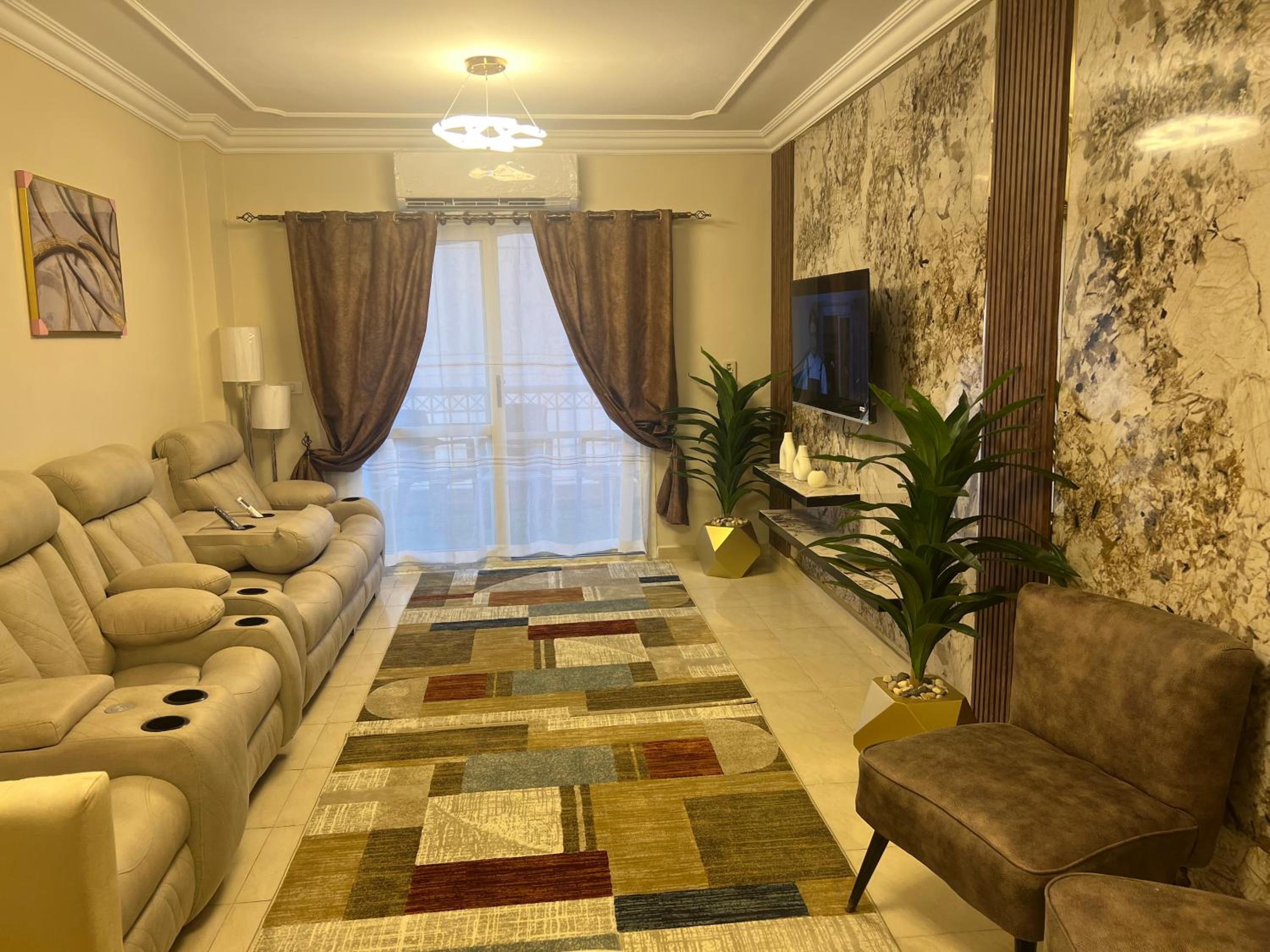 Luxurious VIP Apartment in Madinaty Furnished with High End Hotel Furniture