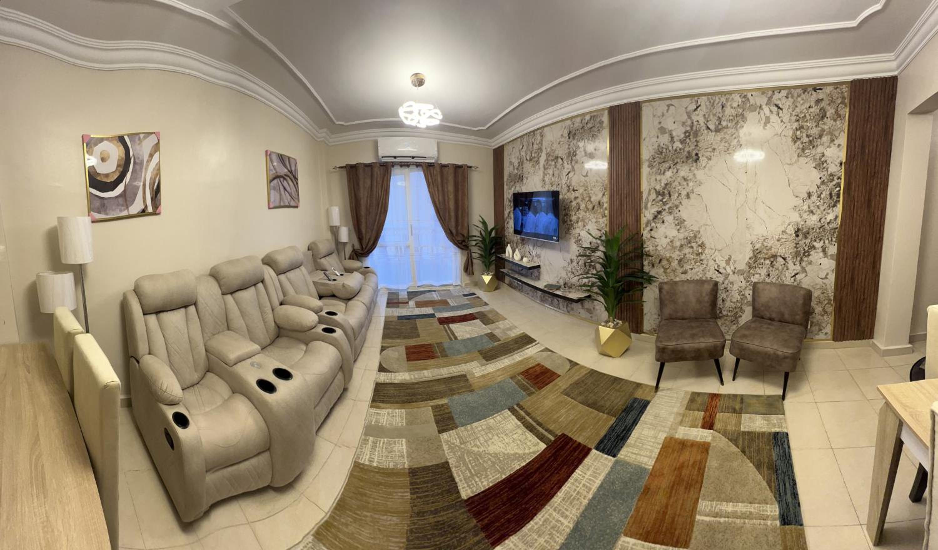 Luxurious VIP Apartment in Madinaty Furnished with High End Hotel Furniture