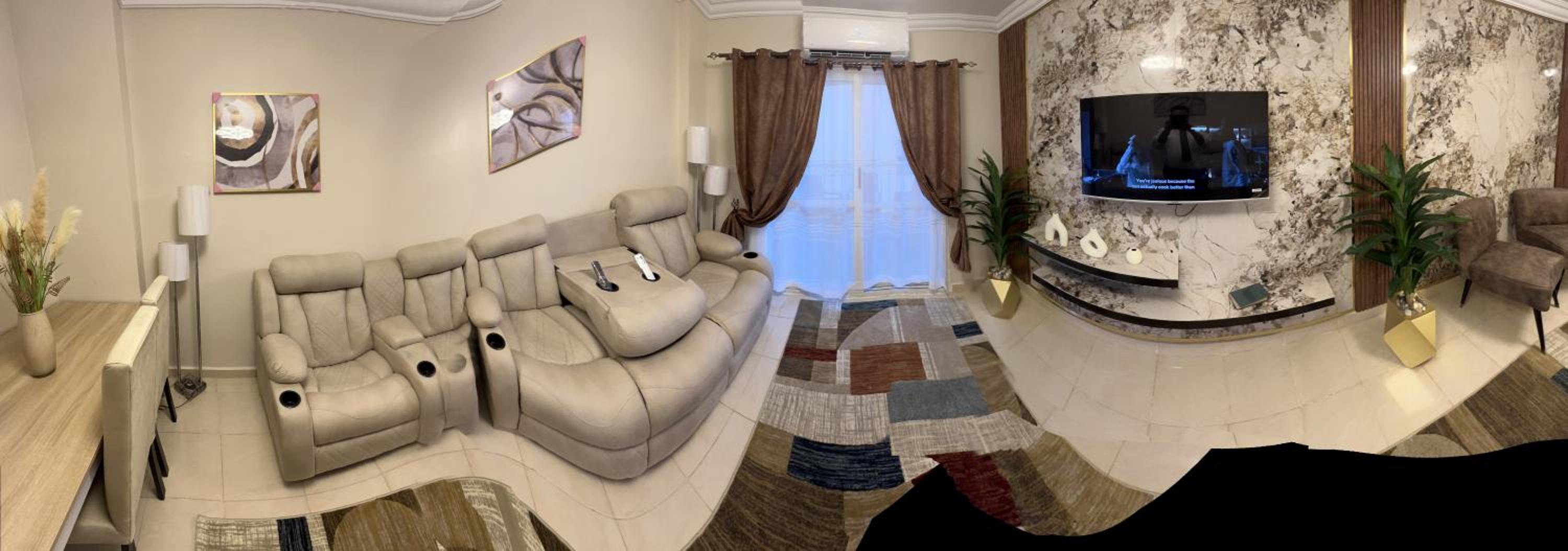 Luxurious VIP Apartment in Madinaty Furnished with High End Hotel Furniture