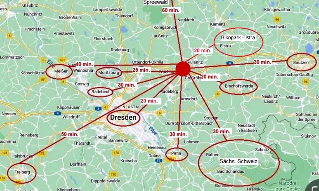 außergewöhnliches Apartment - nur 15 min bis Dresden