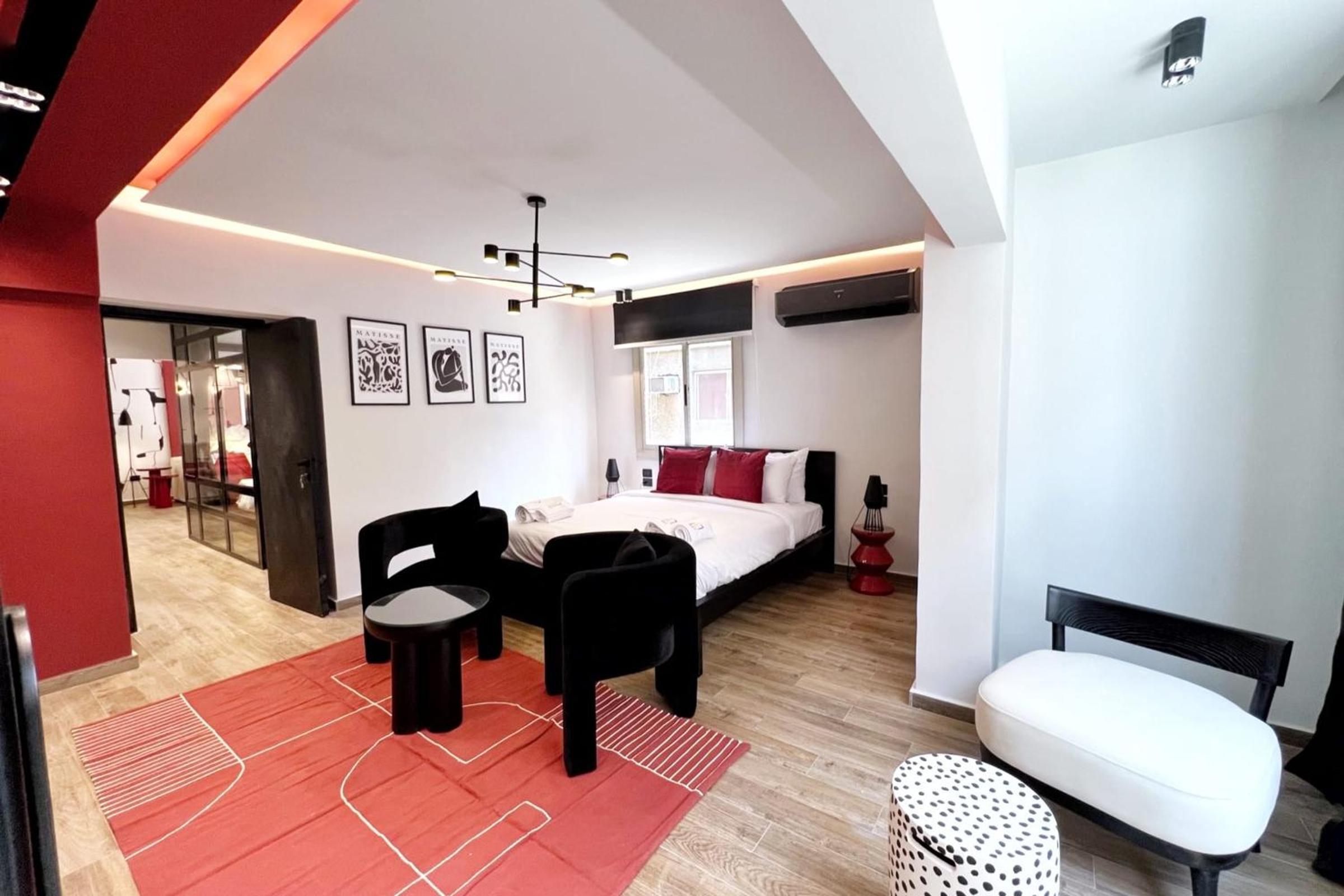 The 2 BDR Scarlet Condo 5 min to CAI Airport