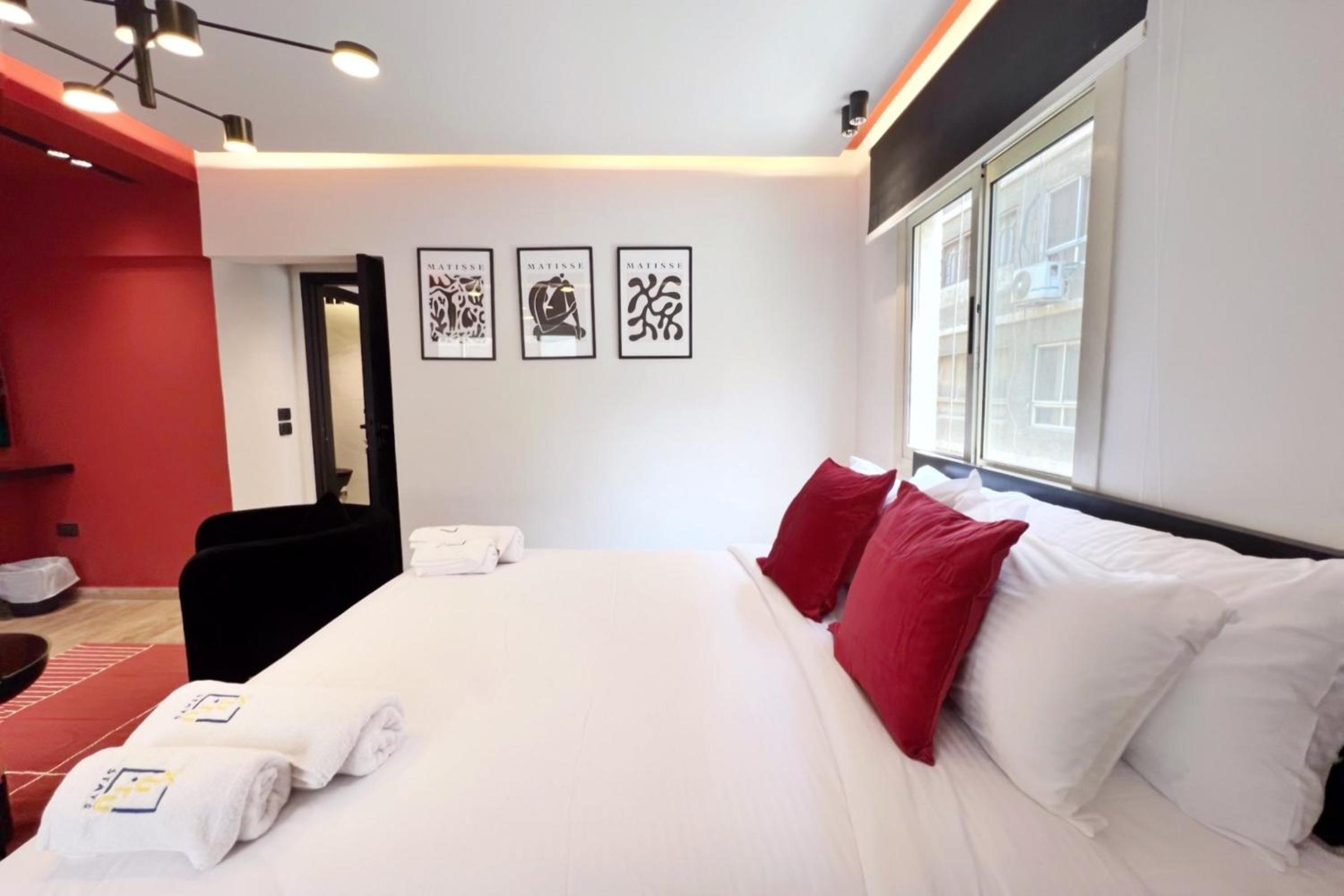The 2 BDR Scarlet Condo 5 min to CAI Airport