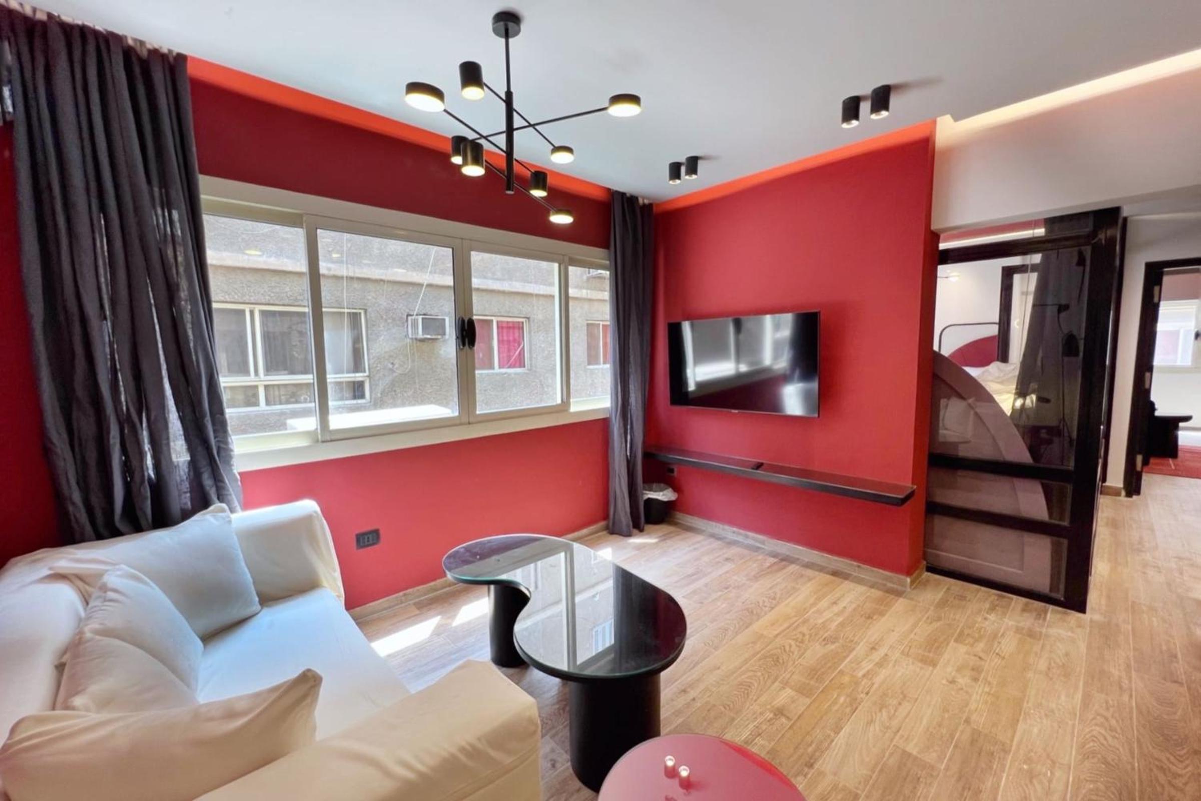 The 2 BDR Scarlet Condo 5 min to CAI Airport
