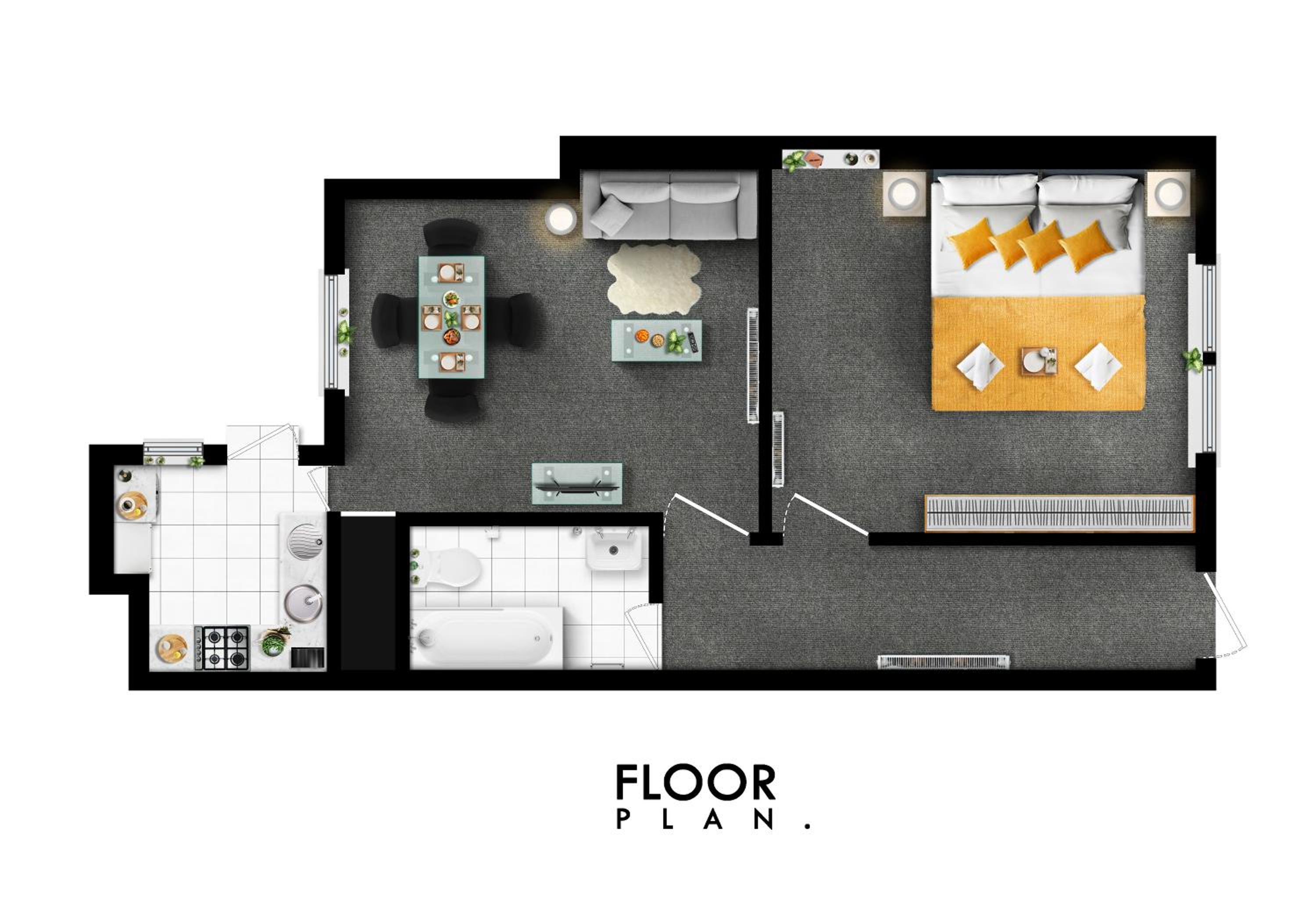 Albion Apartment by Klass Living Coatbridge