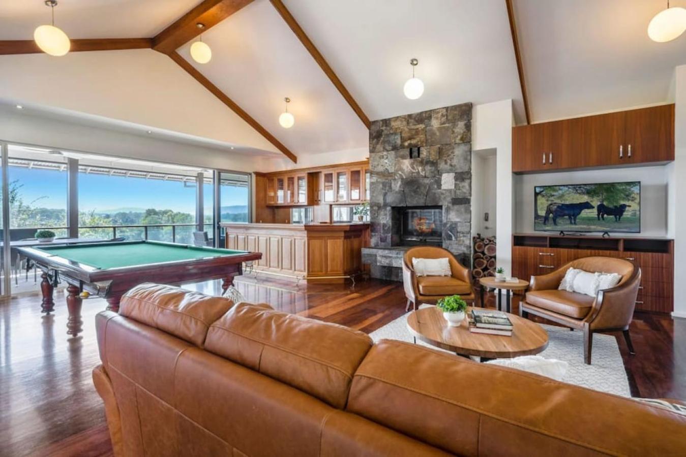 Mountain Majesty with Poolside Relaxing Getaway