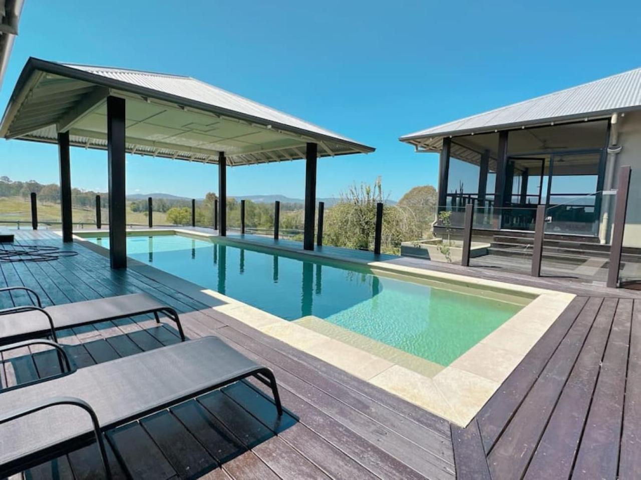 Mountain Majesty with Poolside Relaxing Getaway