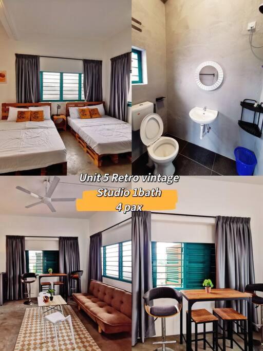 Ipoh town centre -rustic home 4pax (studio 5) photo 6