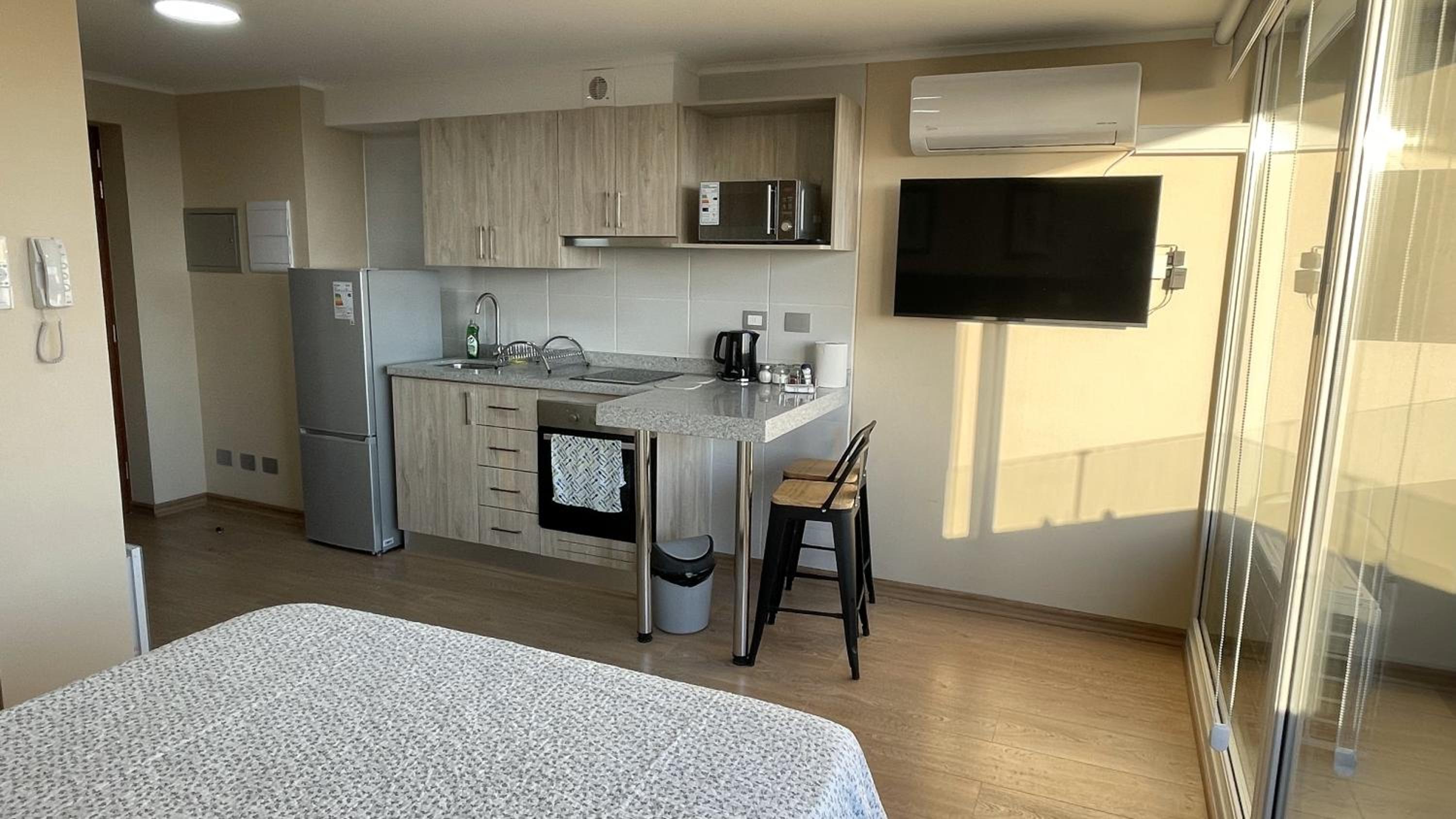 Depto central, parking, moderno