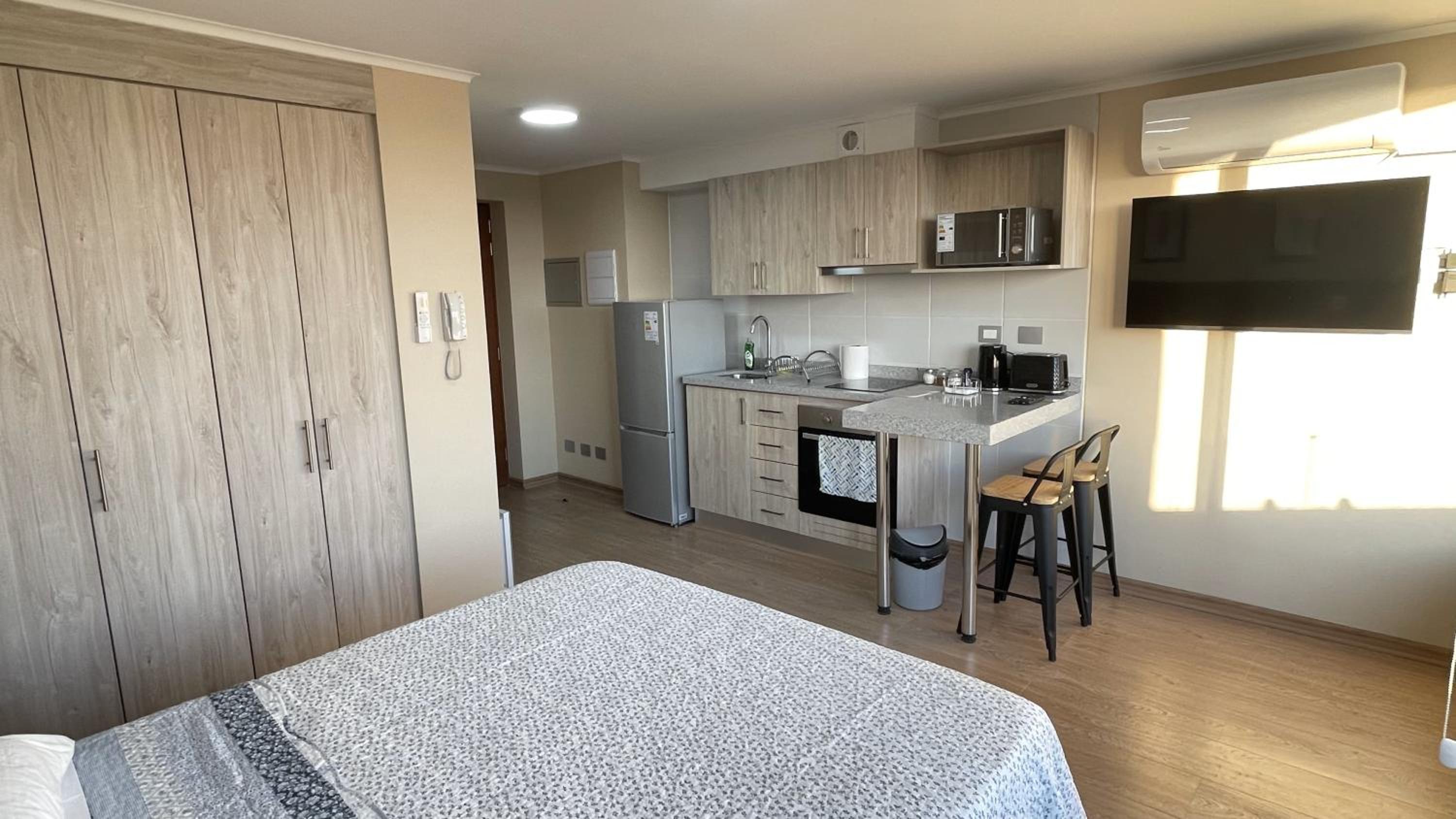 Depto central, parking, moderno