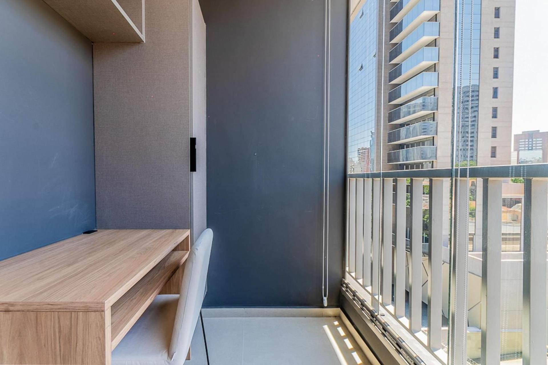 Studios Novíssimos com Piscina no Rooftop e vista para o Allianz Parque