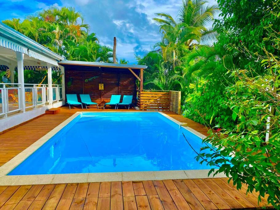 Grande villa 6 chbres piscine, surf plage à 200m