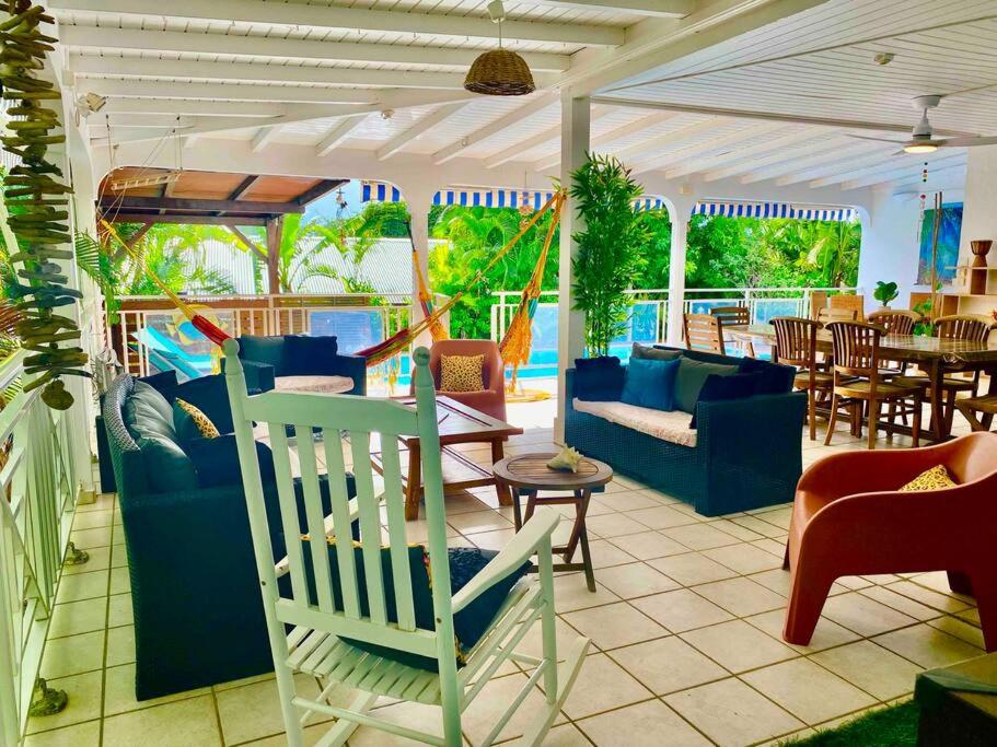 Grande villa 6 chbres piscine, surf plage à 200m