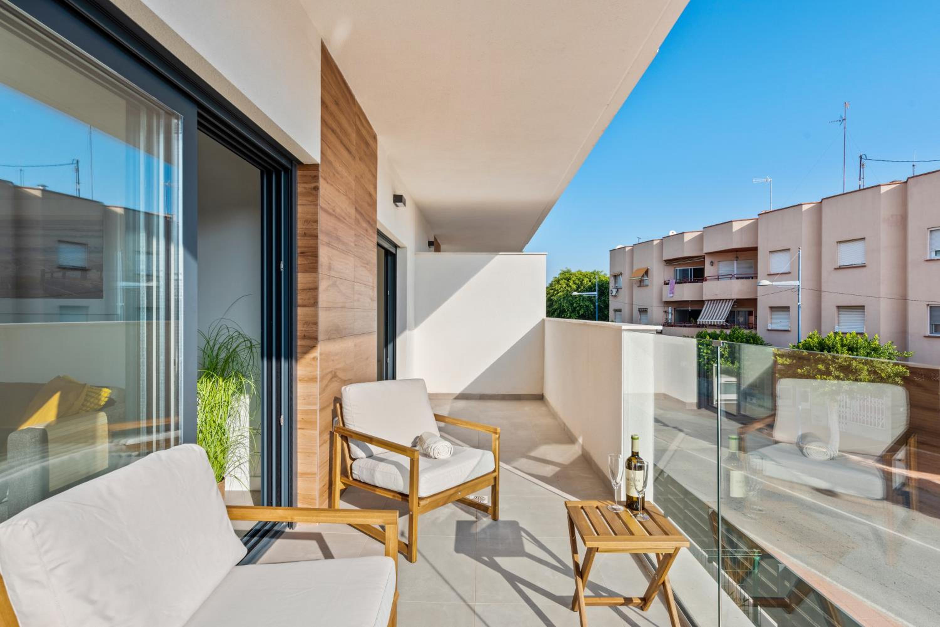 Santiago Sunny Seaview Apartment