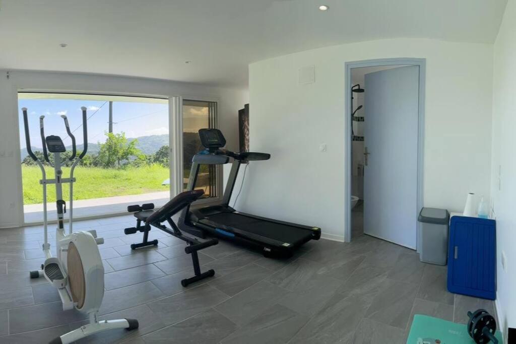 Villa moderne - Salle de sport view 3