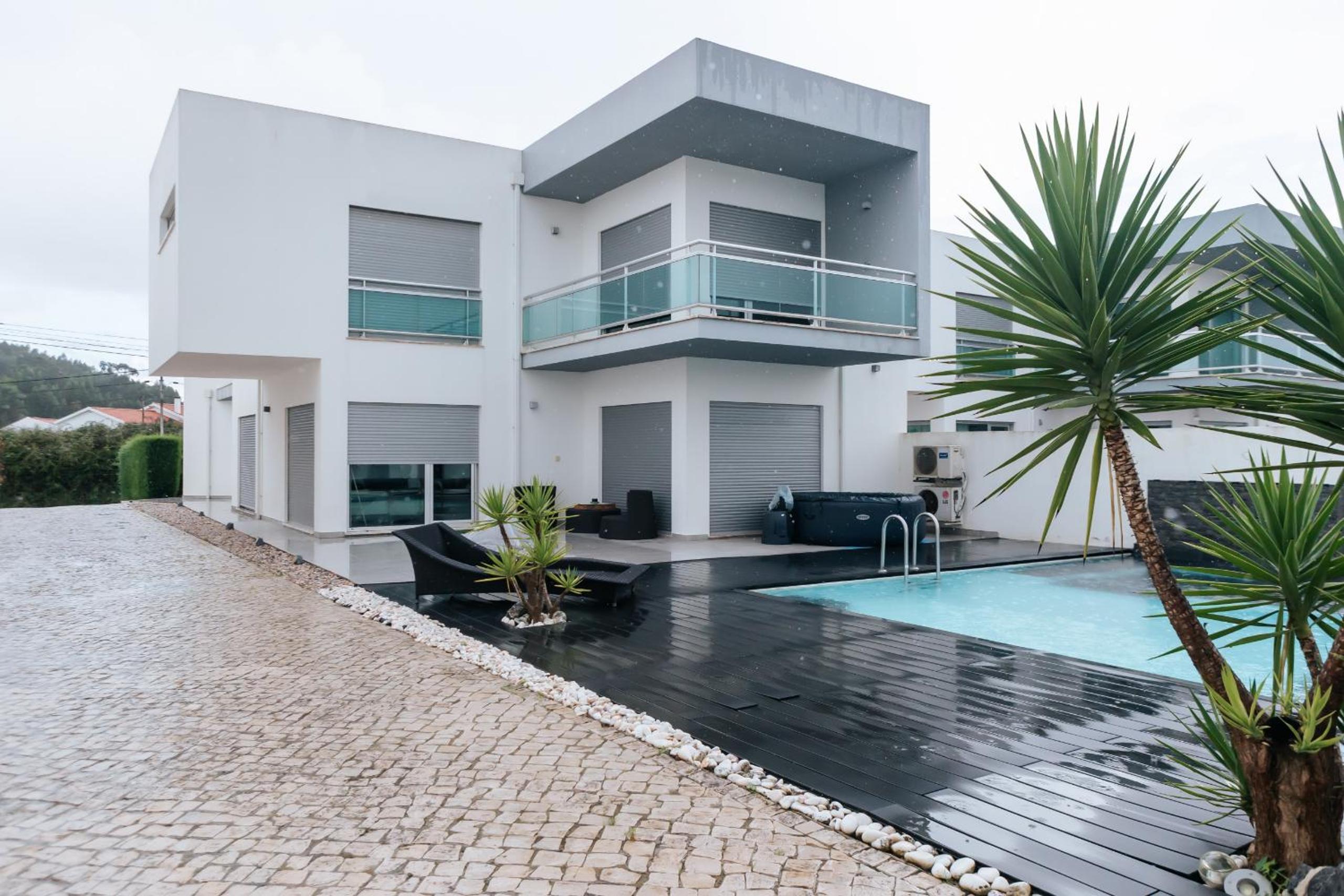 Luxury Private Pool Jaccuzy Villa Close Peniche view 3