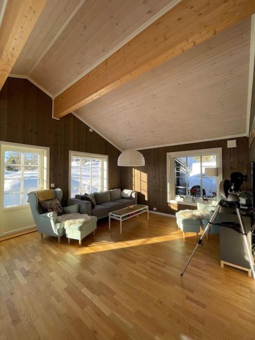 Modern cabin at Budor, close to Hamar and Løten, 1,5 hours from Oslo view 3