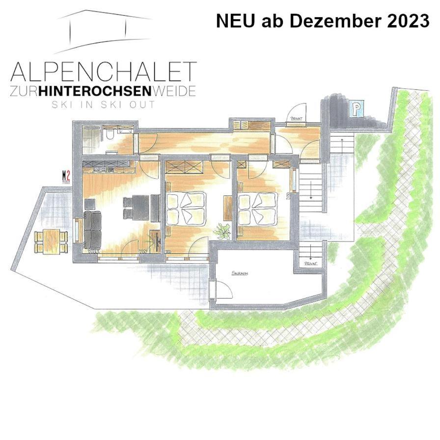 Alpenchalet zurHinterochsenweide SKI IN & SKI OUT