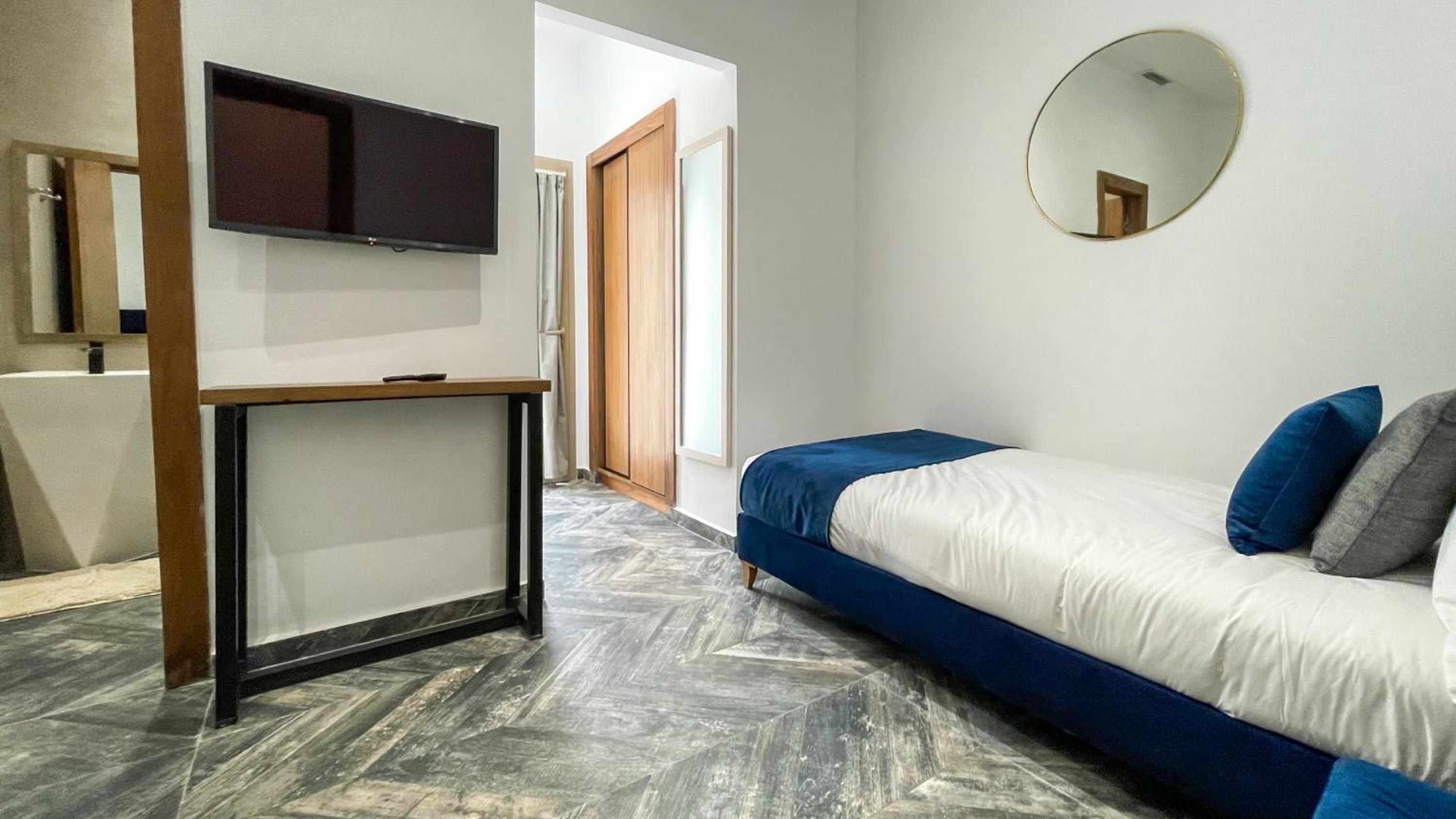 hotel room