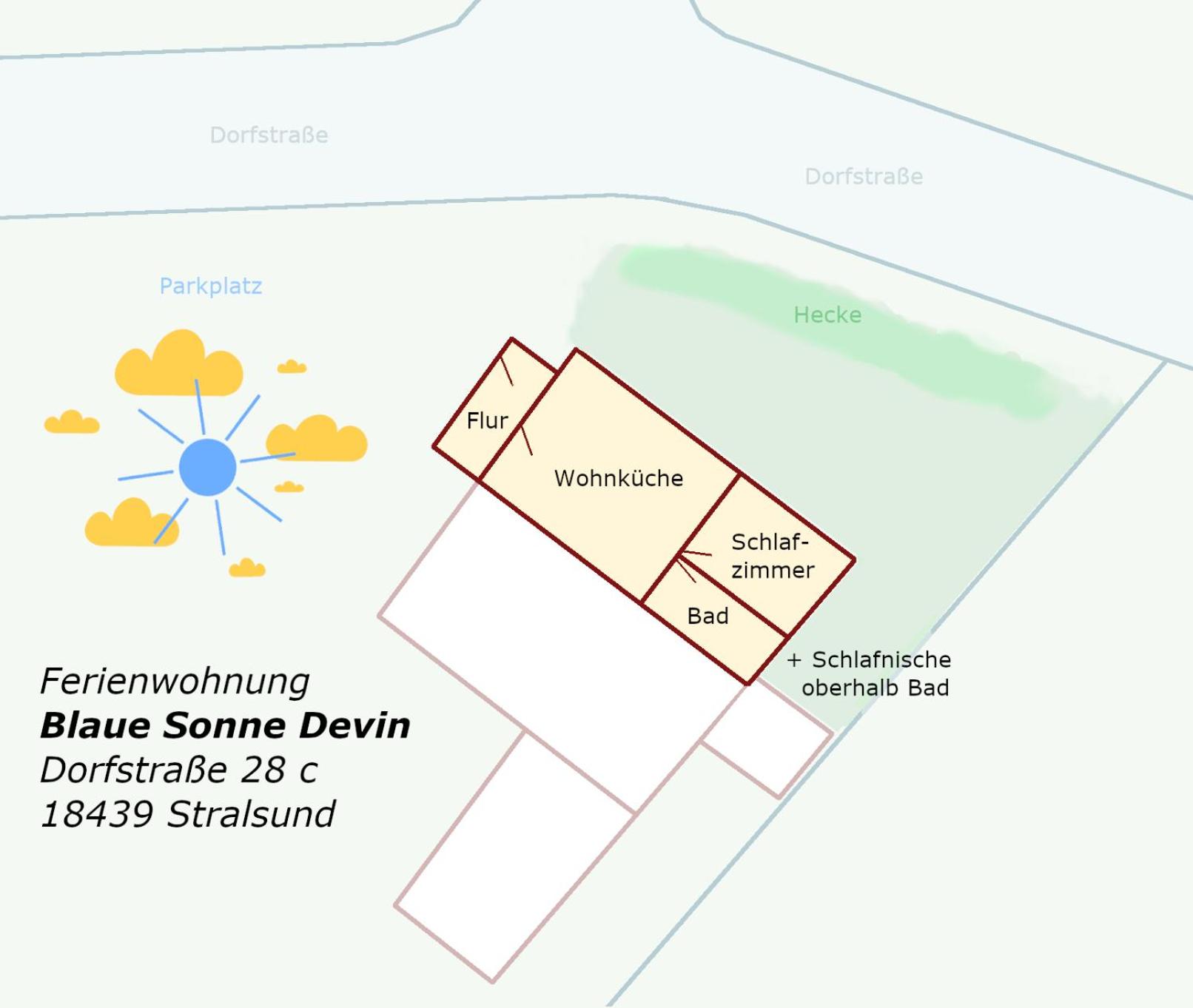 Ferienwohnung Blaue Sonne Devin