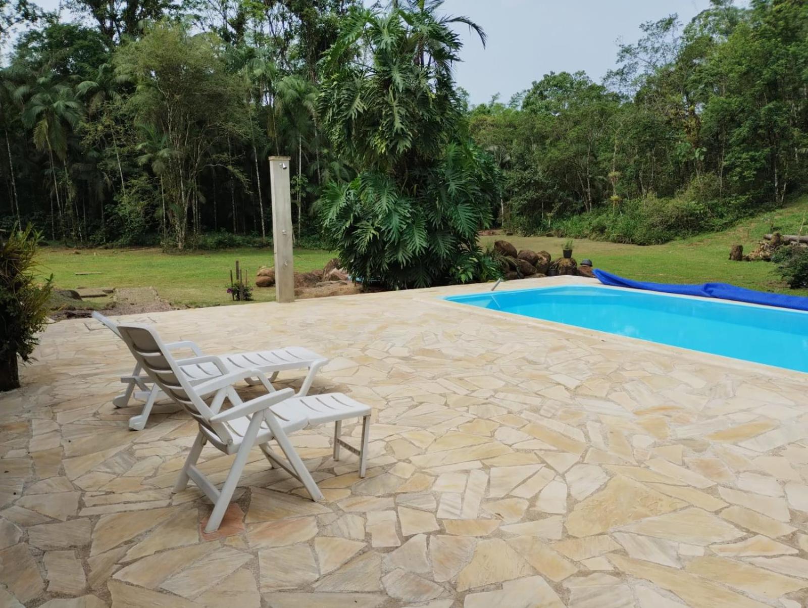 Chácara Morretes Arraial - Piscina e Rio